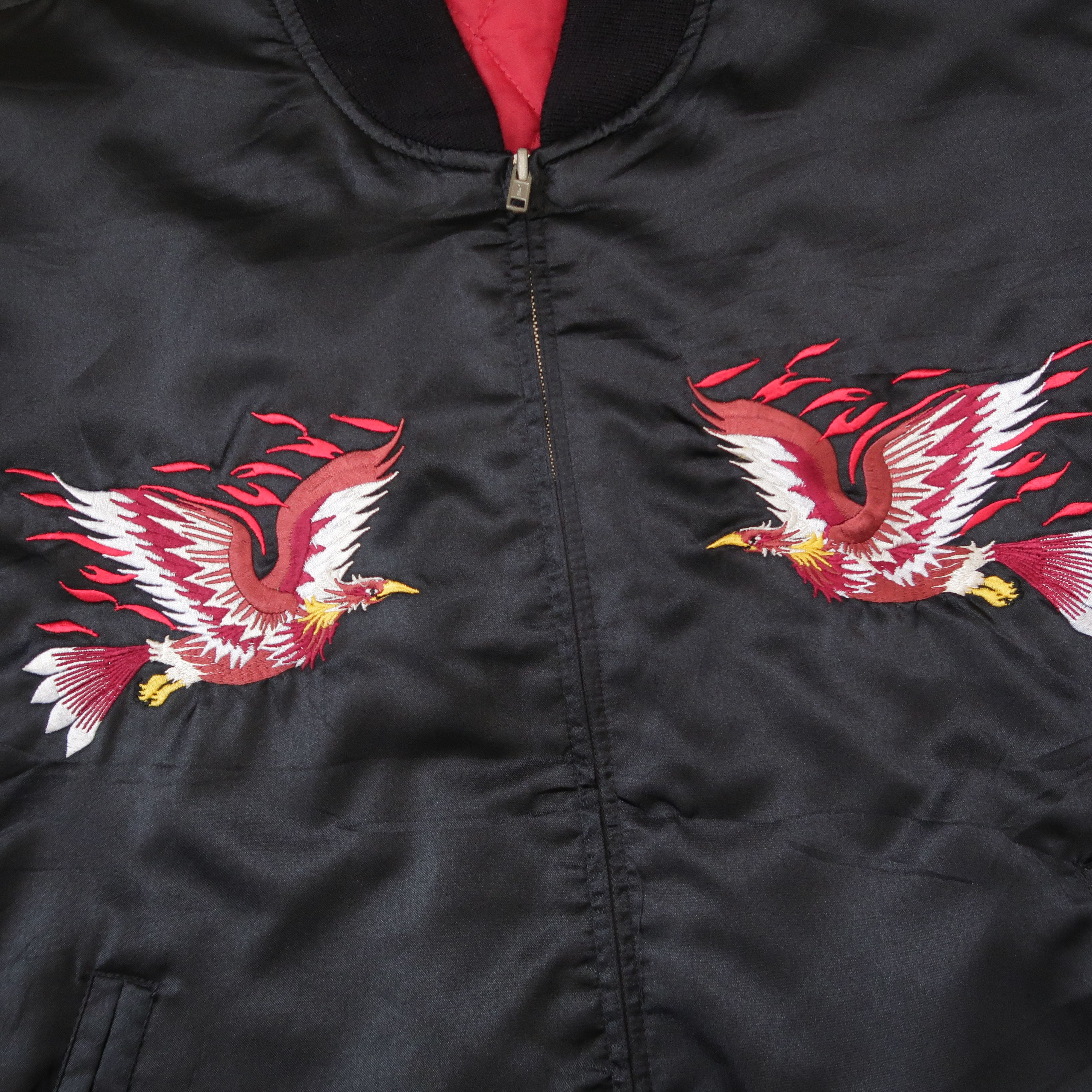 Hysteric Glamour Hysteric Glamour Sukajan Phoenix Bitters Bomber Jacket Size US M / EU 48-50 / 2 - 5 Thumbnail
