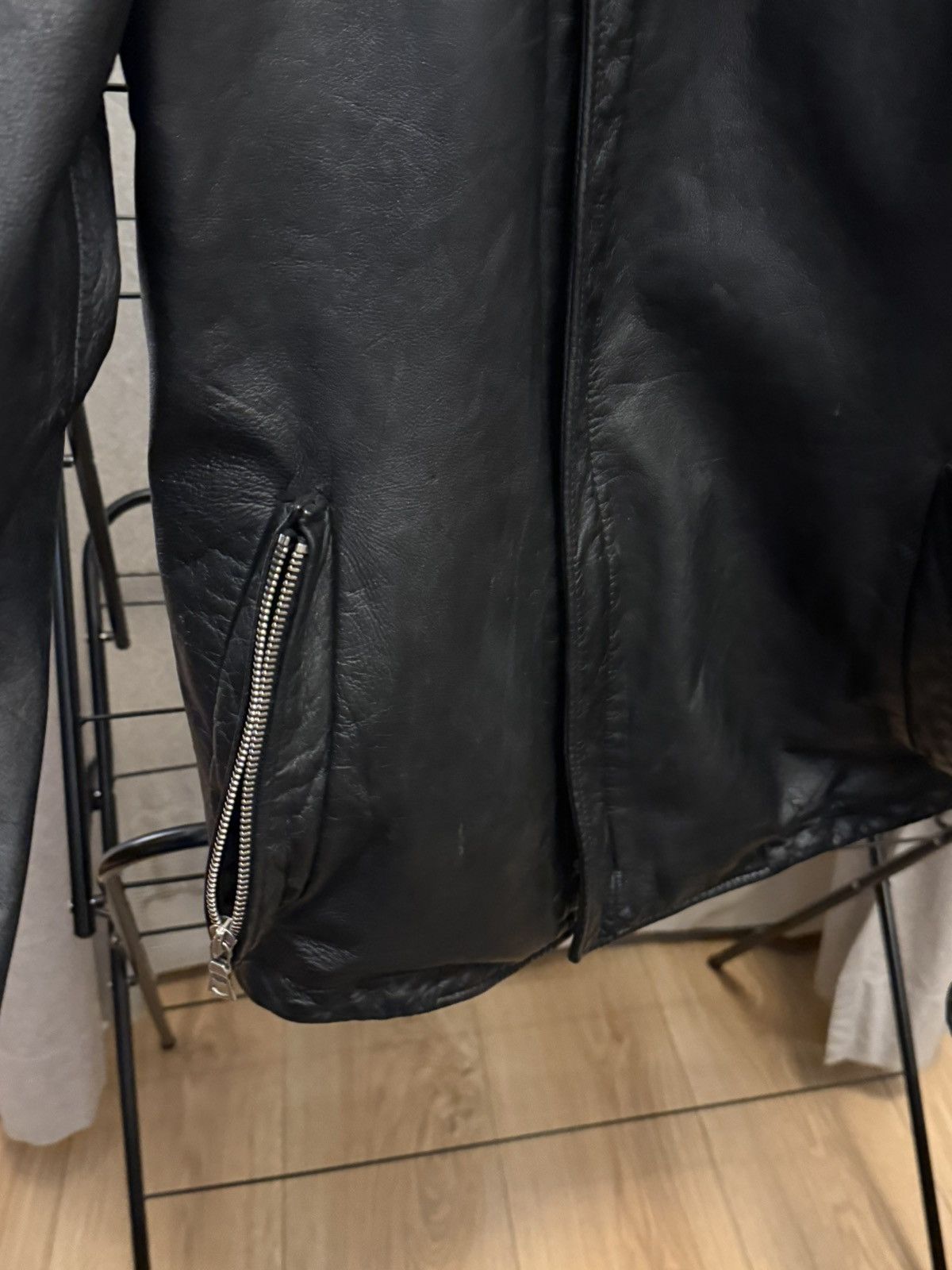 Japanese Brand Carol christian poell inspired leather jacket ccp guidi Size US M / EU 48-50 / 2 - 3 Thumbnail