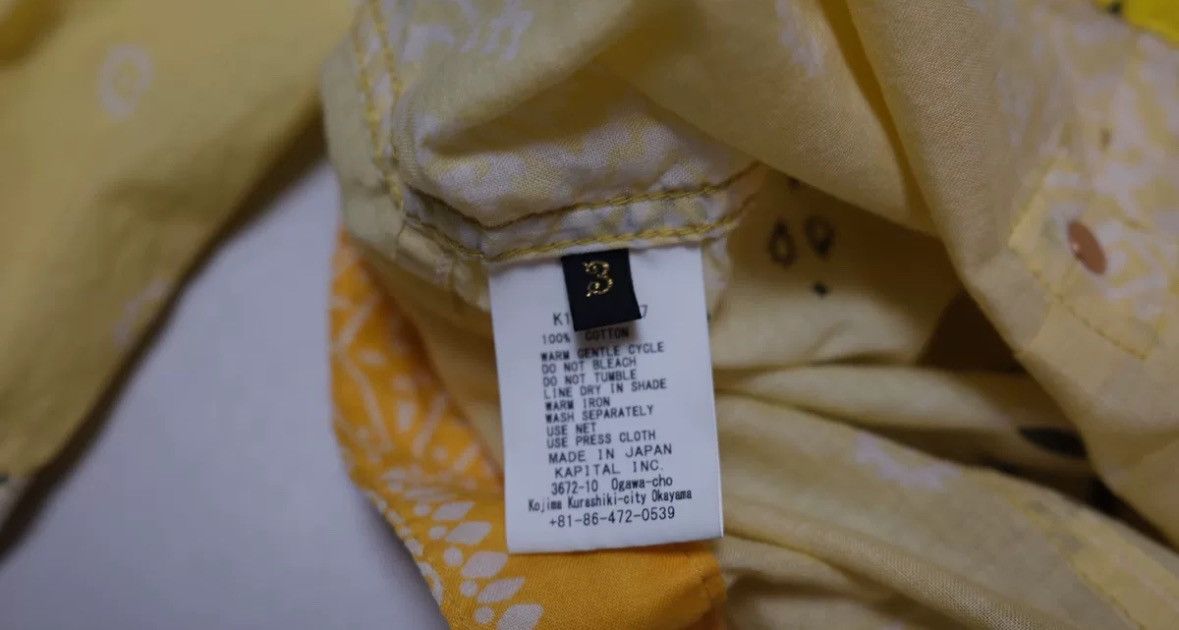 Kapital Kapital Cashew Flower Shirt 2412-Nextarrow Size US L / EU 52-54 / 3 - 6 Thumbnail
