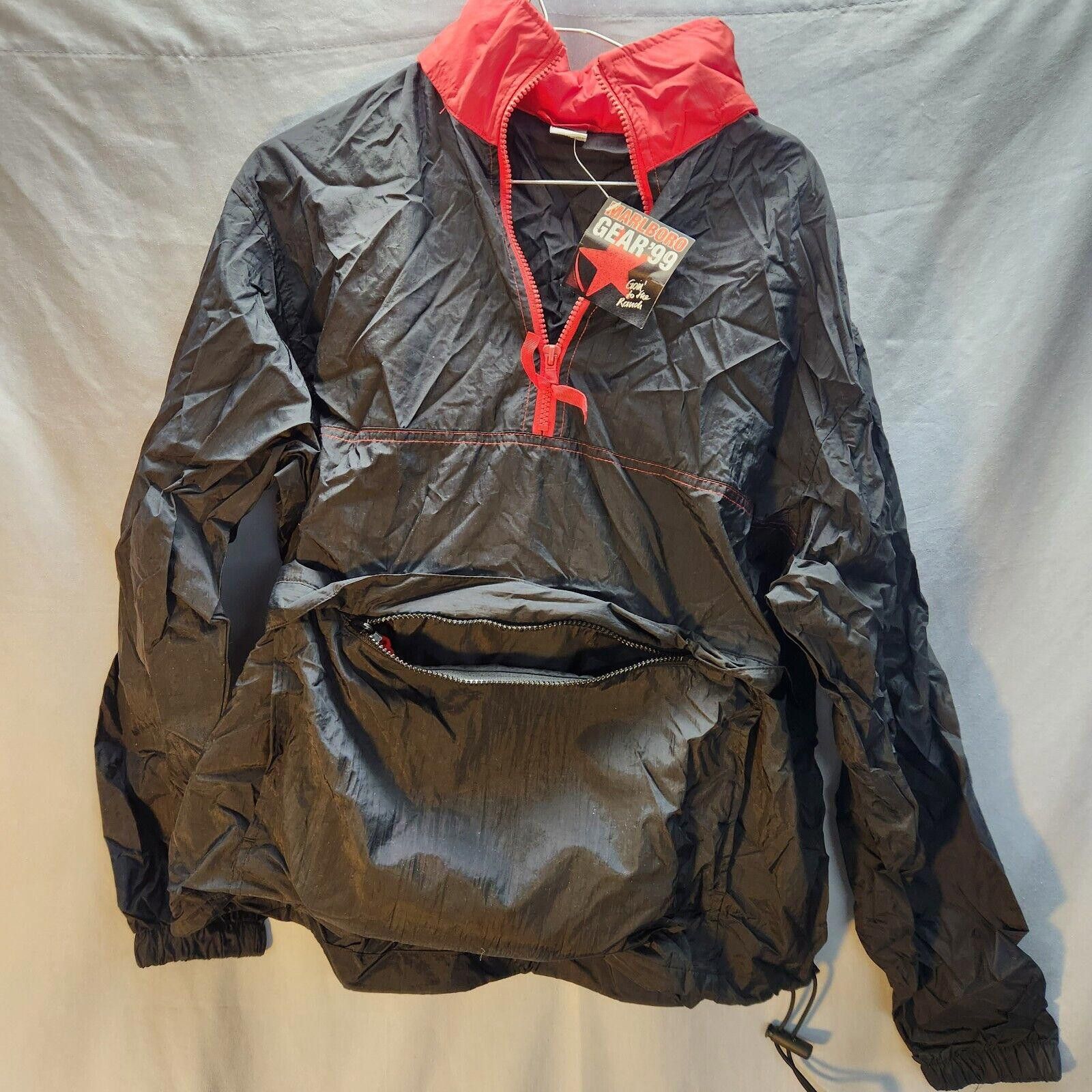 Marlboro Vintage Marlboro Gear '99 Packable Rain Suit Size Small Size US S / EU 44-46 / 1 - 5 Thumbnail