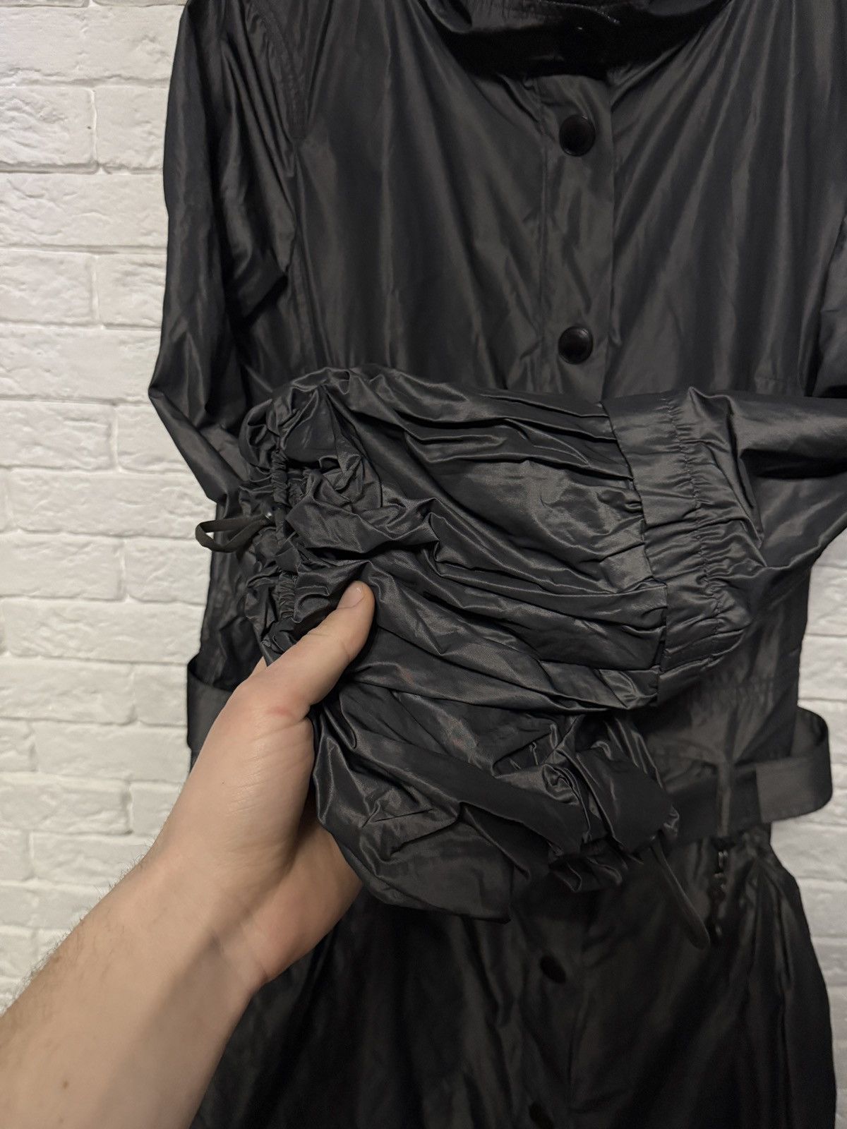 Cop Copine Cop Copine Raincoat Ligne Extreme Avant Garde Trench Coat Size M / US 6-8 / IT 42-44 - 7 Thumbnail
