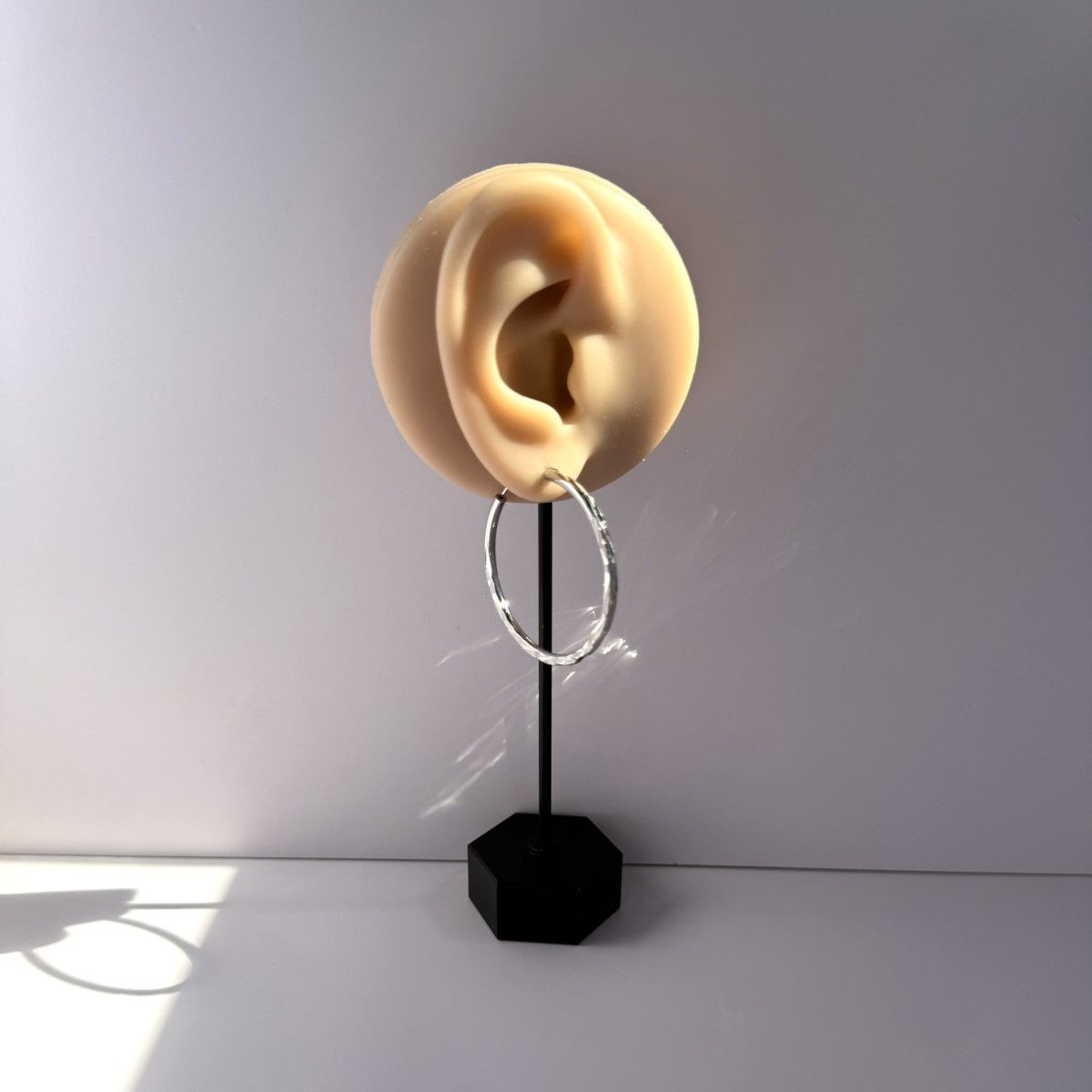 Designer × Other 40mm Silver Hoop Earrings for Women Size ONE SIZE - 6 Thumbnail