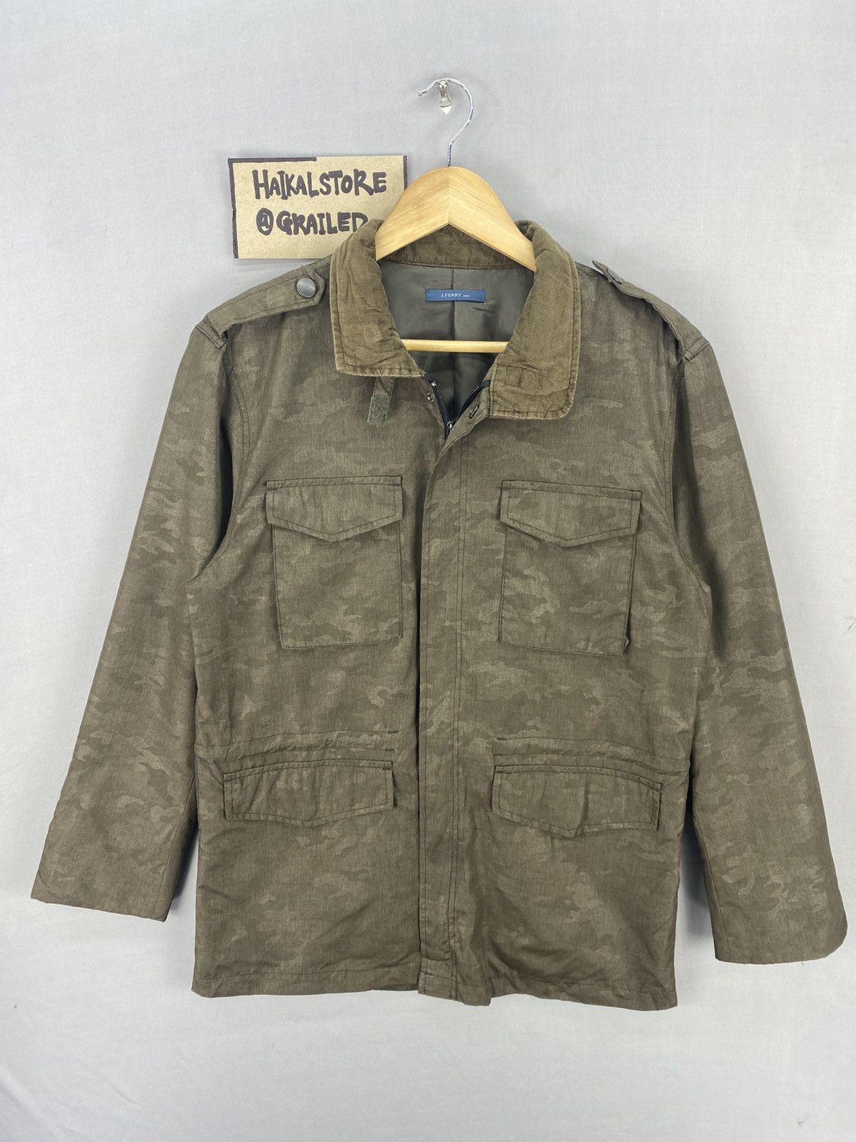 Japanese Brand J.Ferry Camo Design Inspired By Military Jacket Size US M / EU 48-50 / 2 - 1 Thumbnail