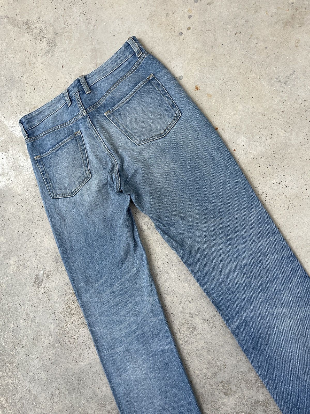 Japanese Brand × Junya Watanabe Vintage Japanese Brand Faded Blue Jeans Denim Size US 30 / EU 46 - 6 Thumbnail