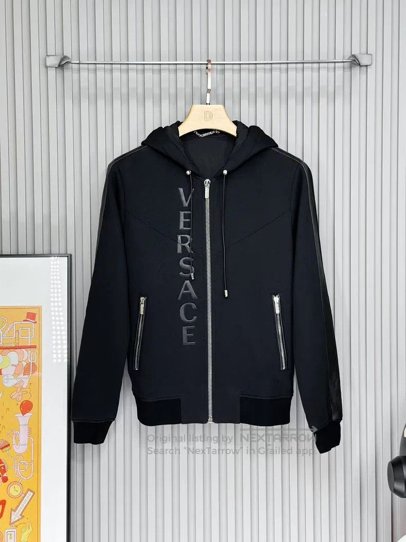 Versace Versace Black casual hoodie coat Size US XS / EU 42 / 0 - 1 Thumbnail