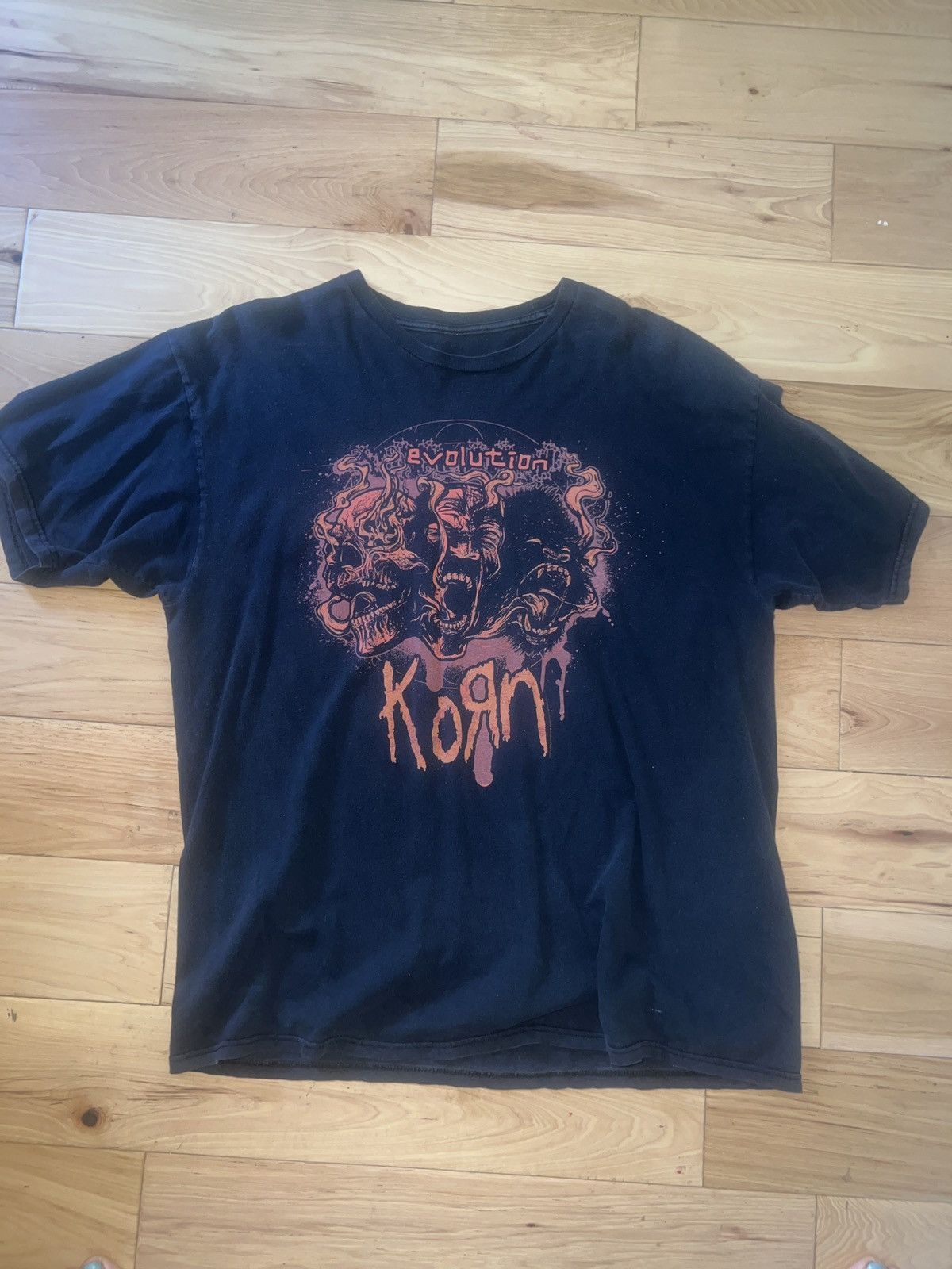 Band Tees korn evolution tour shirt 2009 Size US XL / EU 56 / 4 - 1 Thumbnail