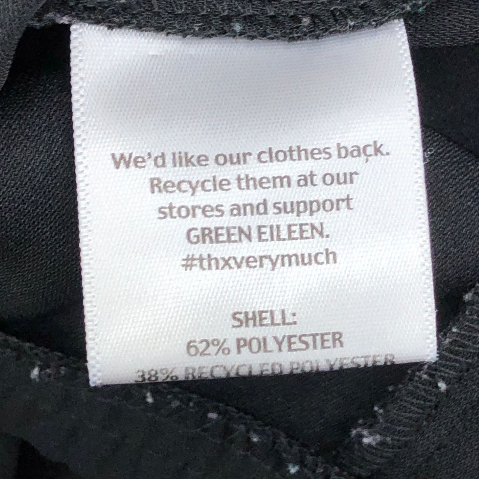 Eileen Fisher Eileen Fisher Size S Pants Straight Leg Side Zip Black Size 34" / US 12 / IT 48 - 11 Thumbnail