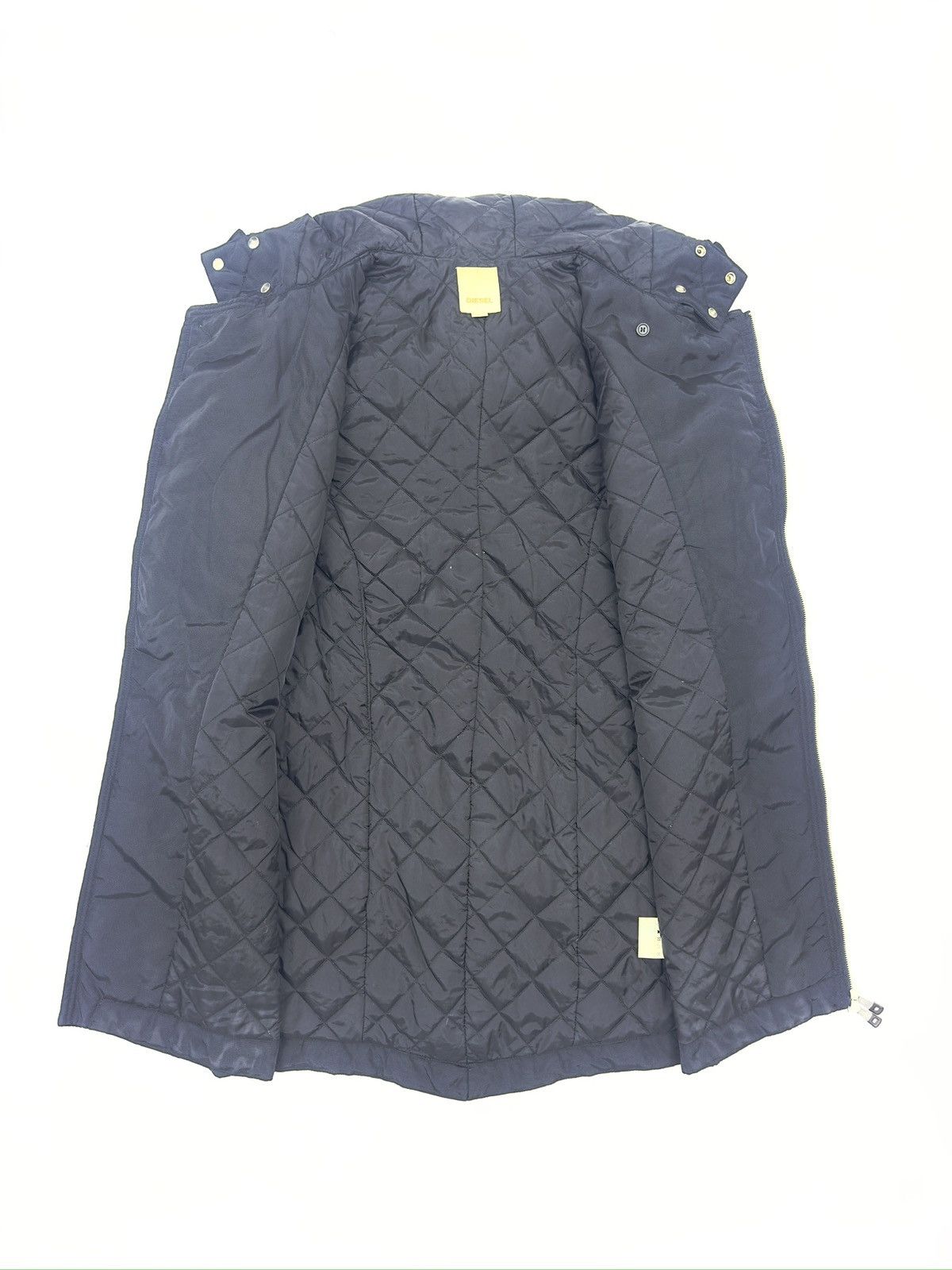 Diesel DIESEL Jacket Women's LARGE Hooded Belted Size L / US 10 / IT 46 - 4 Thumbnail