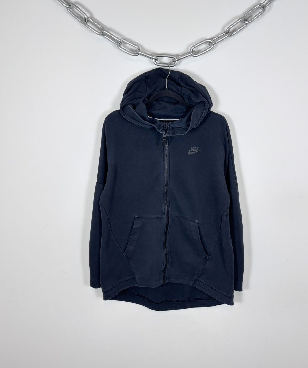 Nike Nike Tech Fleece Men’s Black Full Zip Hoodie Drill Hype Size US M / EU 48-50 / 2 - 1 Thumbnail