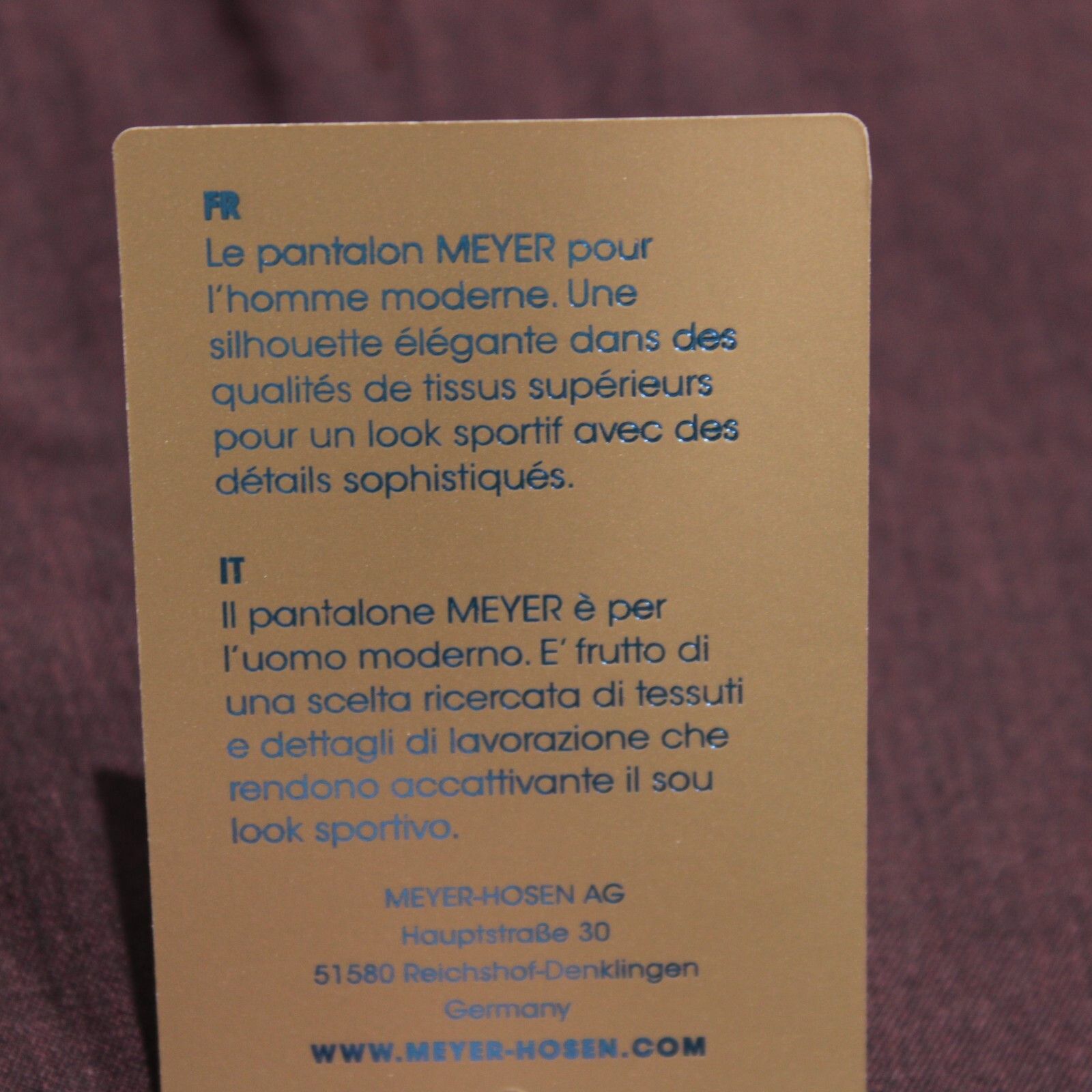 Other Meyer New with tags Dress Pants Size 34 US In Red Size US 34 / EU 50 - 7 Thumbnail