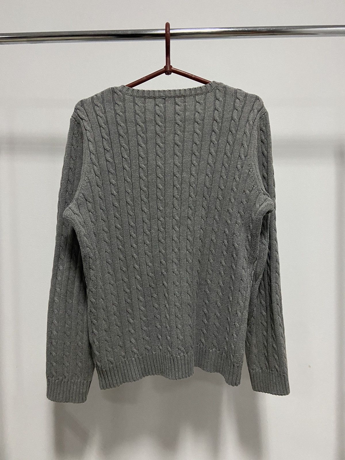 Polo Ralph Lauren × Vintage Polo Ralph Lauren RLL sweater Knitted vintage 90s V neck Size US L / EU 52-54 / 3 - 4 Thumbnail