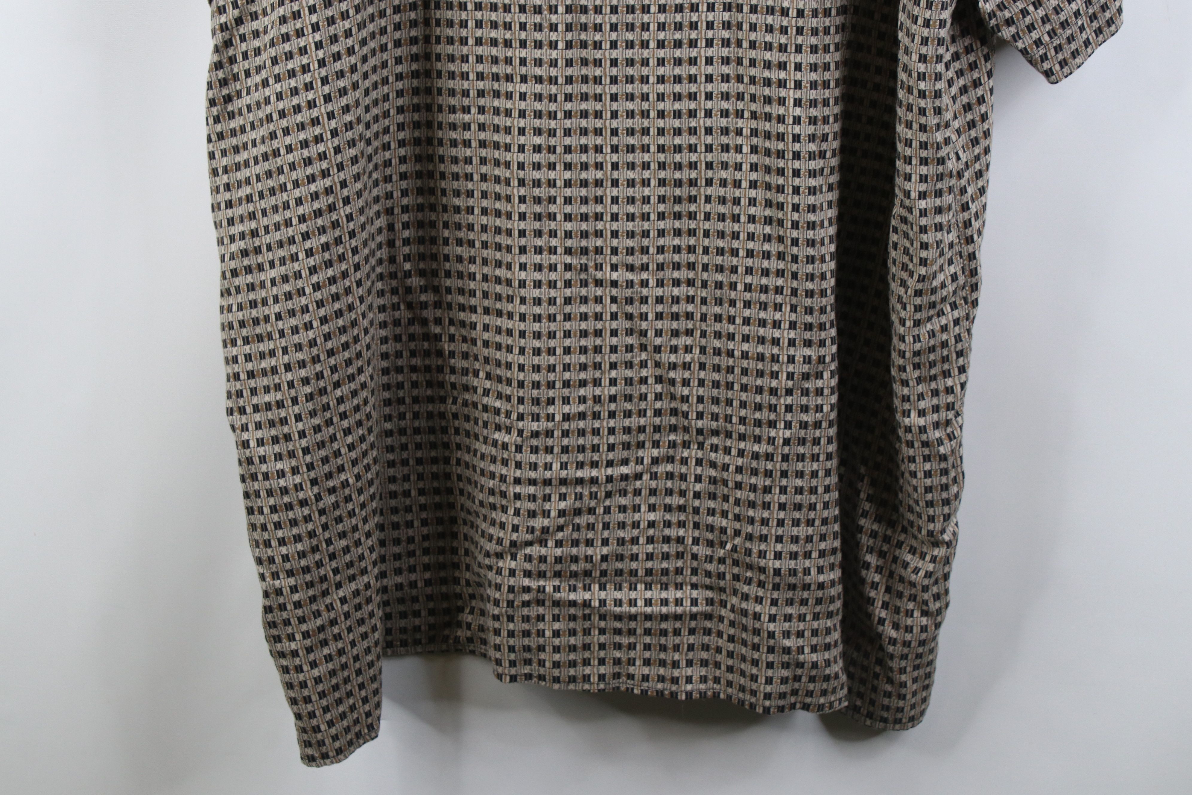 Vintage Vintage 90s Streetwear Checkered Short Sleeve Button Shirt Size US XL / EU 56 / 4 - 10 Thumbnail