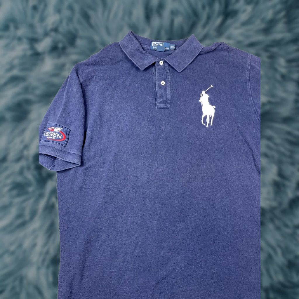 Polo Ralph Lauren Navy Japan & USA Flag Big Pony Polo Ralph Lauren
