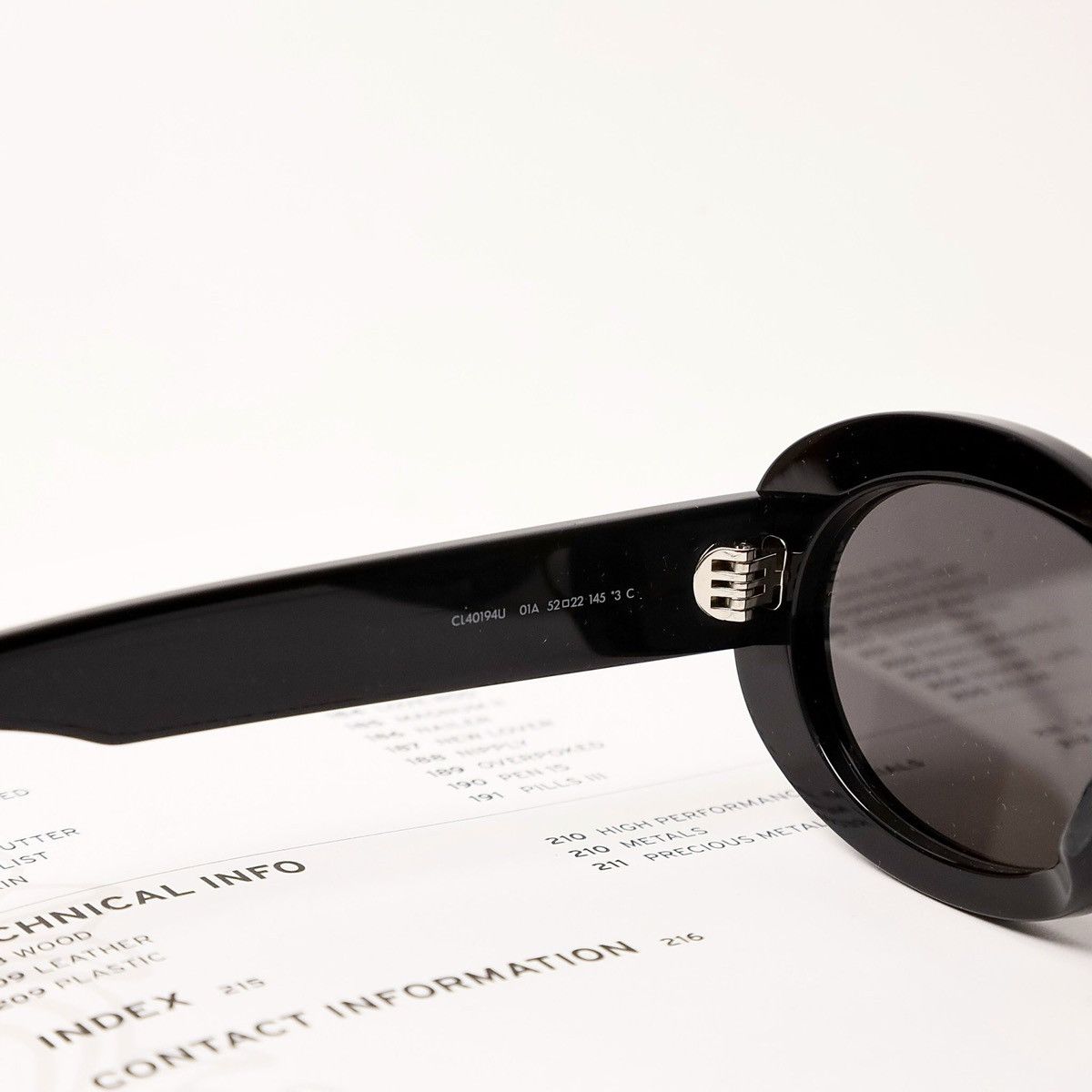 Celine CELINE CL40194U SUNGLASSES Size ONE SIZE - 5 Thumbnail