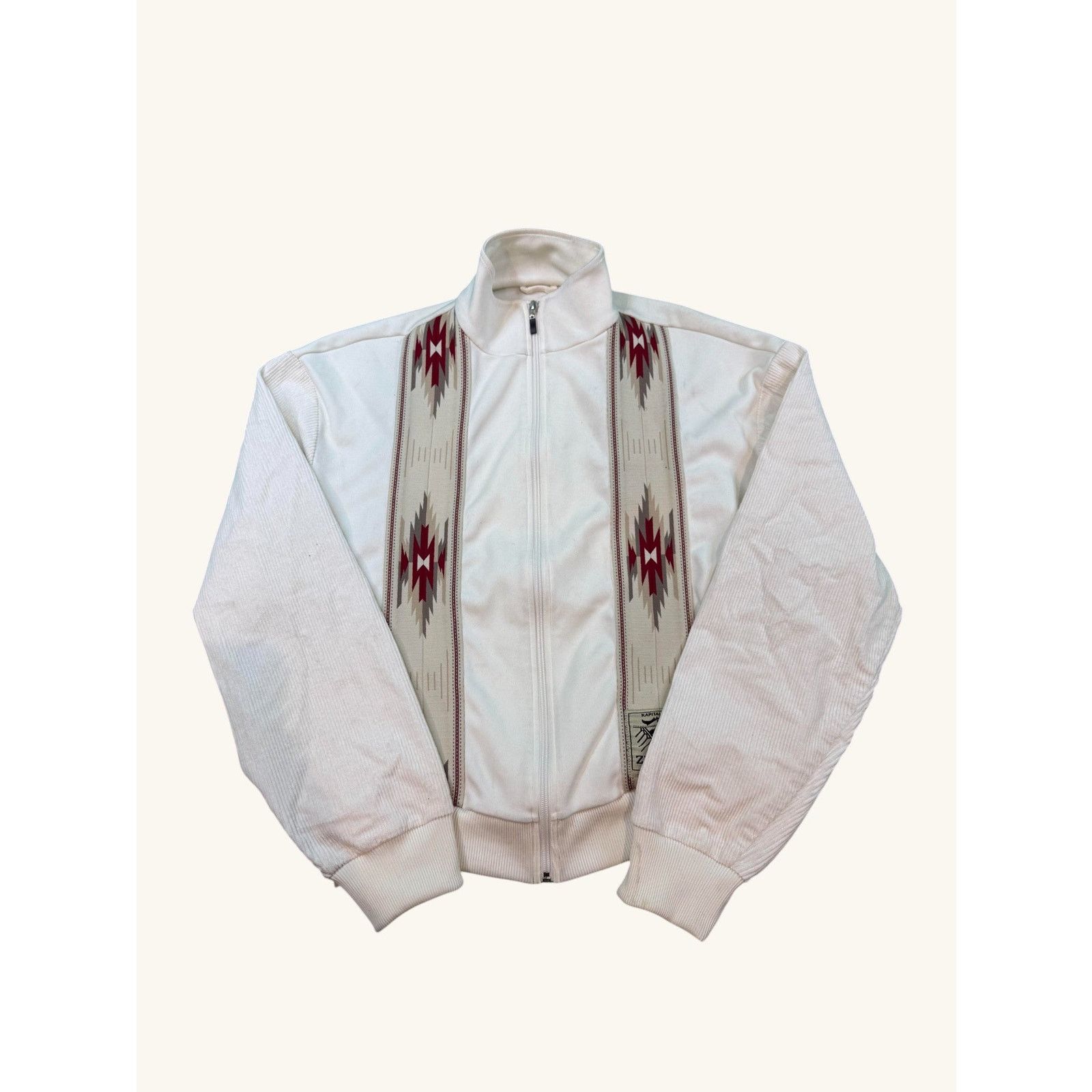 Kapital Kapital Zephyr Cream Red Jacket Size US M / EU 48-50 / 2 - 2 Thumbnail