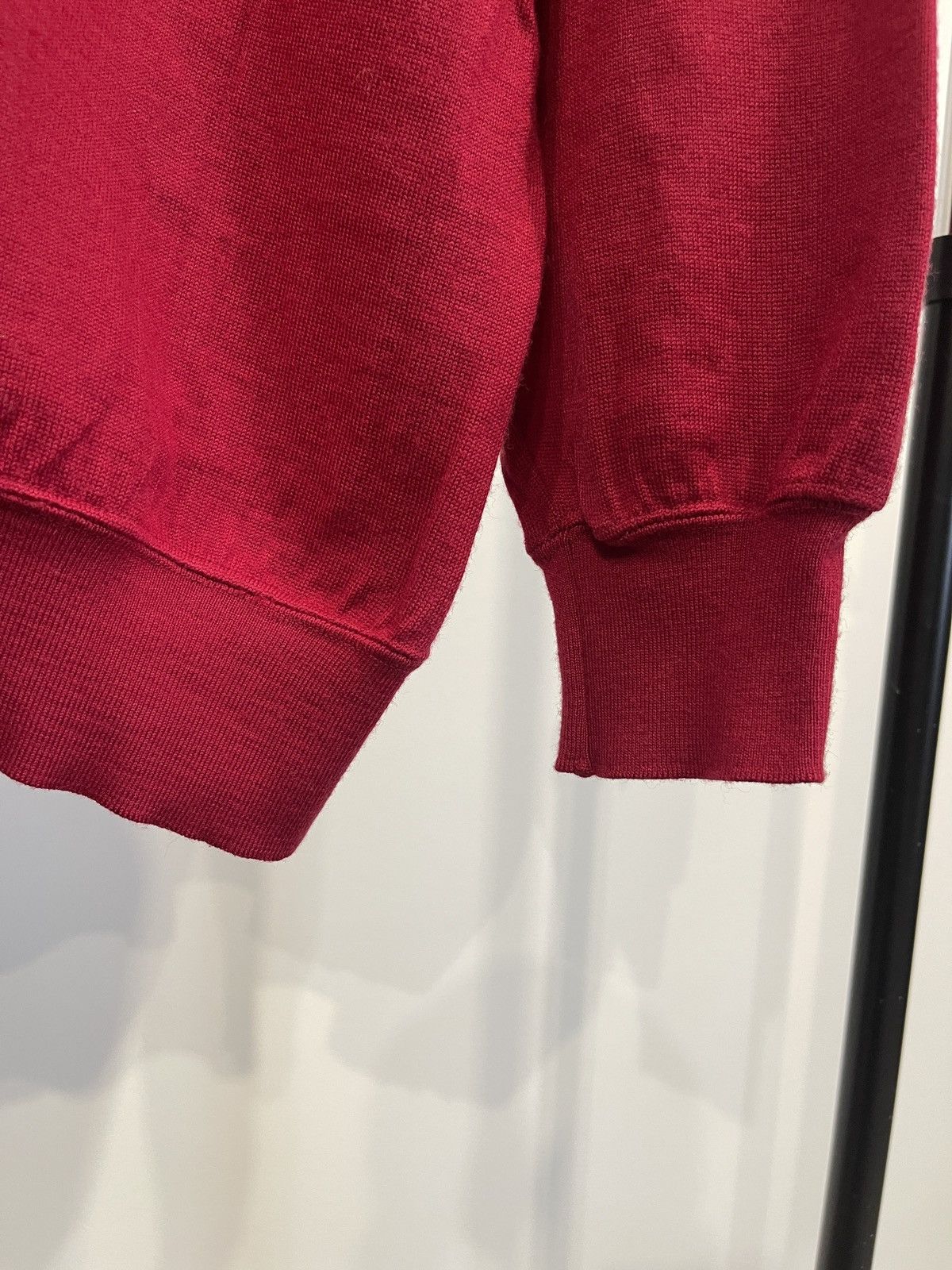 Paul & Shark Vintage Paul & Shark wool sweater polo long sleeve red Size US XXL / EU 58 / 5 - 6 Thumbnail