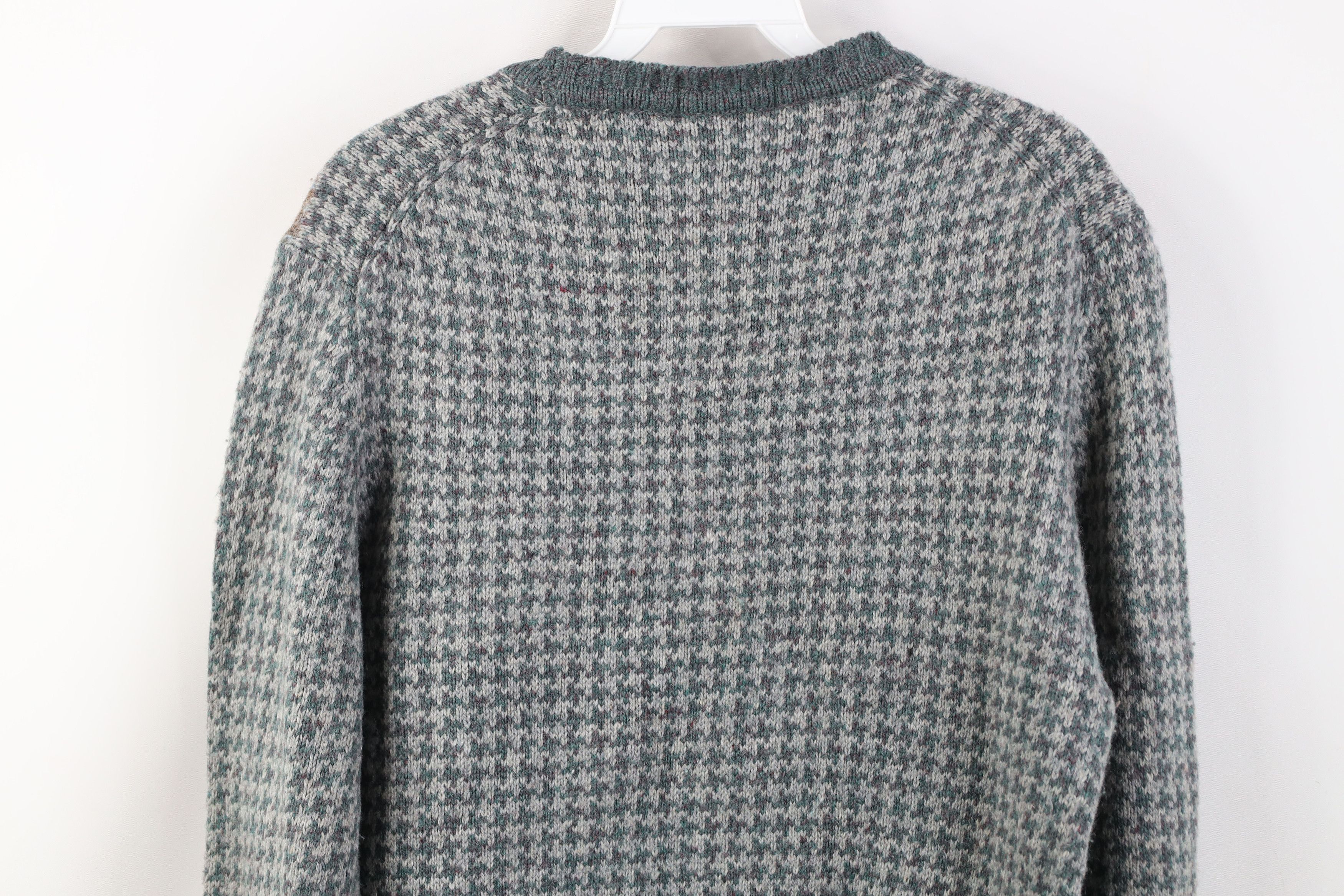 Lacoste Vintage 70s 80s Izod Lacoste Houndstooth Knit Sweater Size US M / EU 48-50 / 2 - 10 Thumbnail