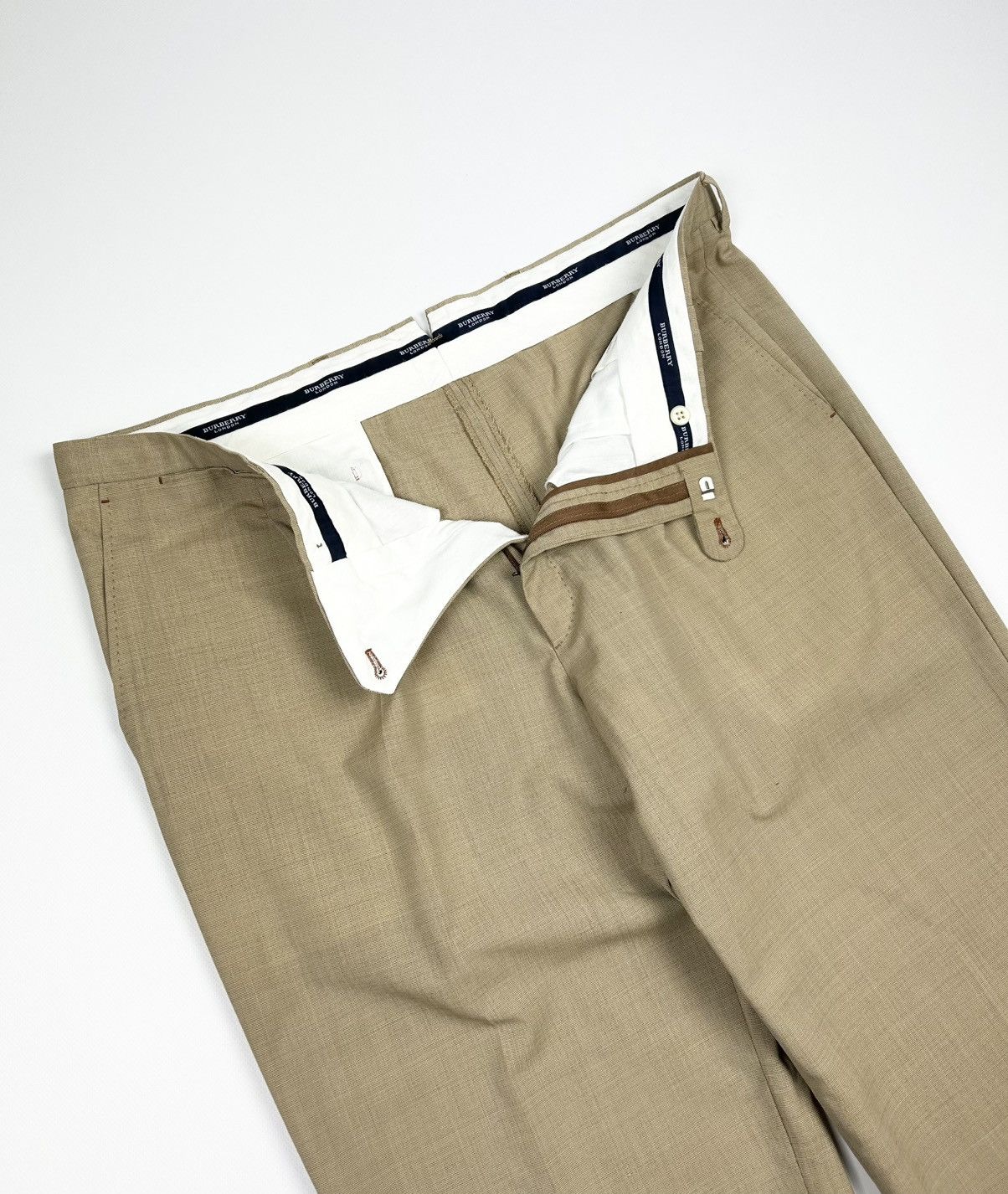 Burberry Burberry Wool Trousers casual pants Size US 36 / EU 52 - 3 Thumbnail
