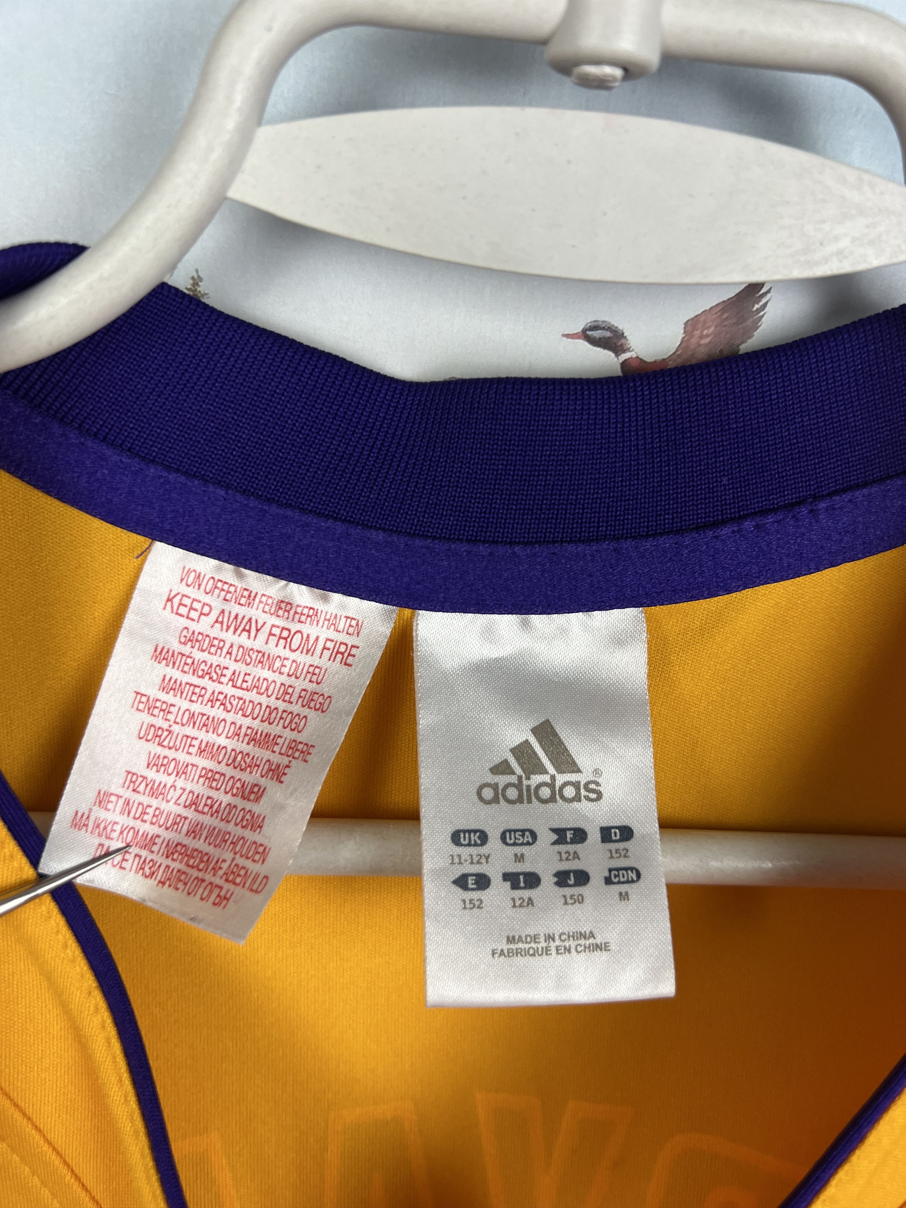 Adidas Los Angeles Lakers NBA Bryant Jersey Shirt Hype Size Boys M Size US XXS / EU 40 - 5 Thumbnail