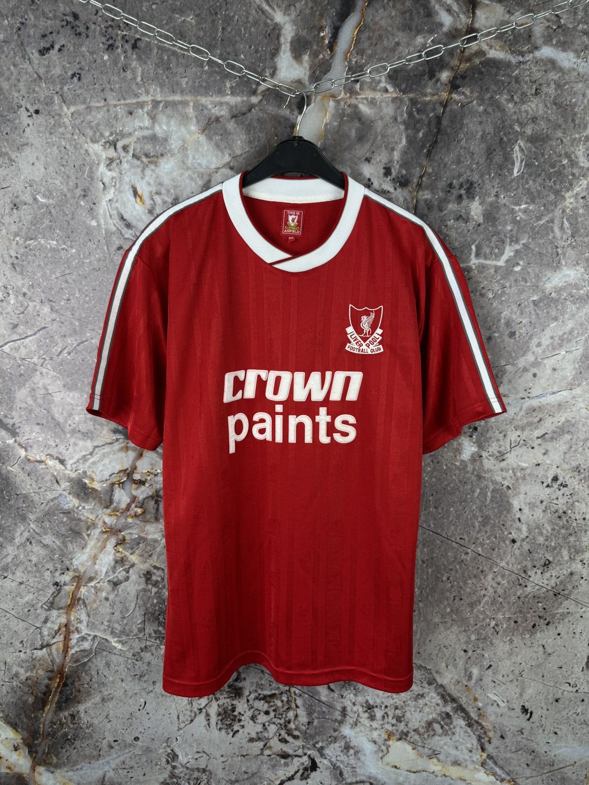 Nike Liverpool Retro Replica Red Jersey 1987/1988 Soccer Size XXL Size US XXL / EU 58 / 5 - 1 Thumbnail