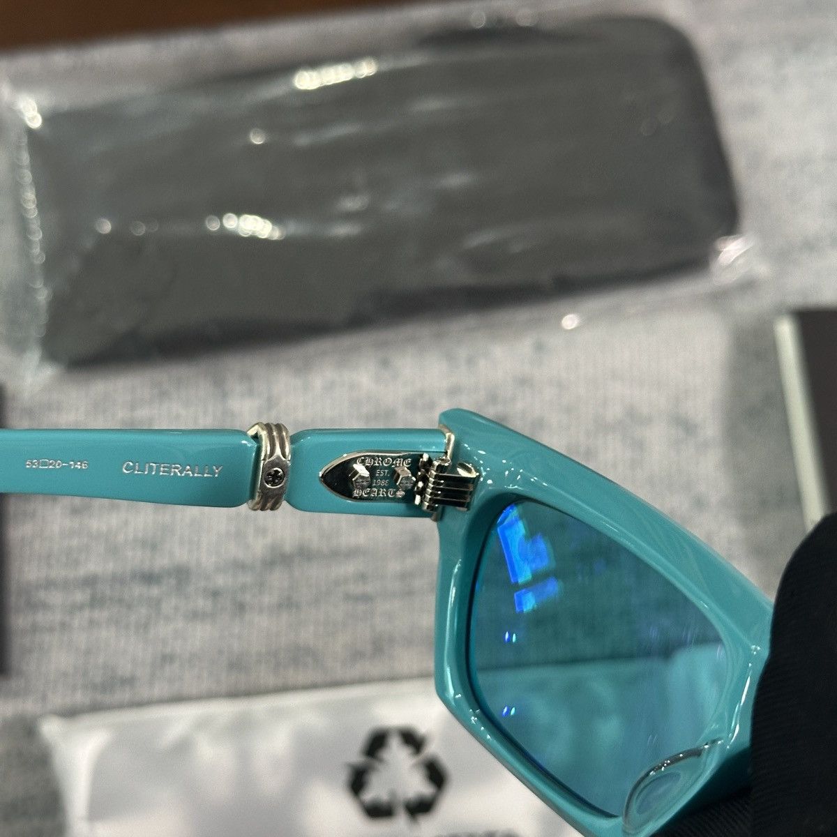 Chrome Hearts CHROME HEARTS CLITERALLY SUNGLASSES Size ONE SIZE - 7 Thumbnail