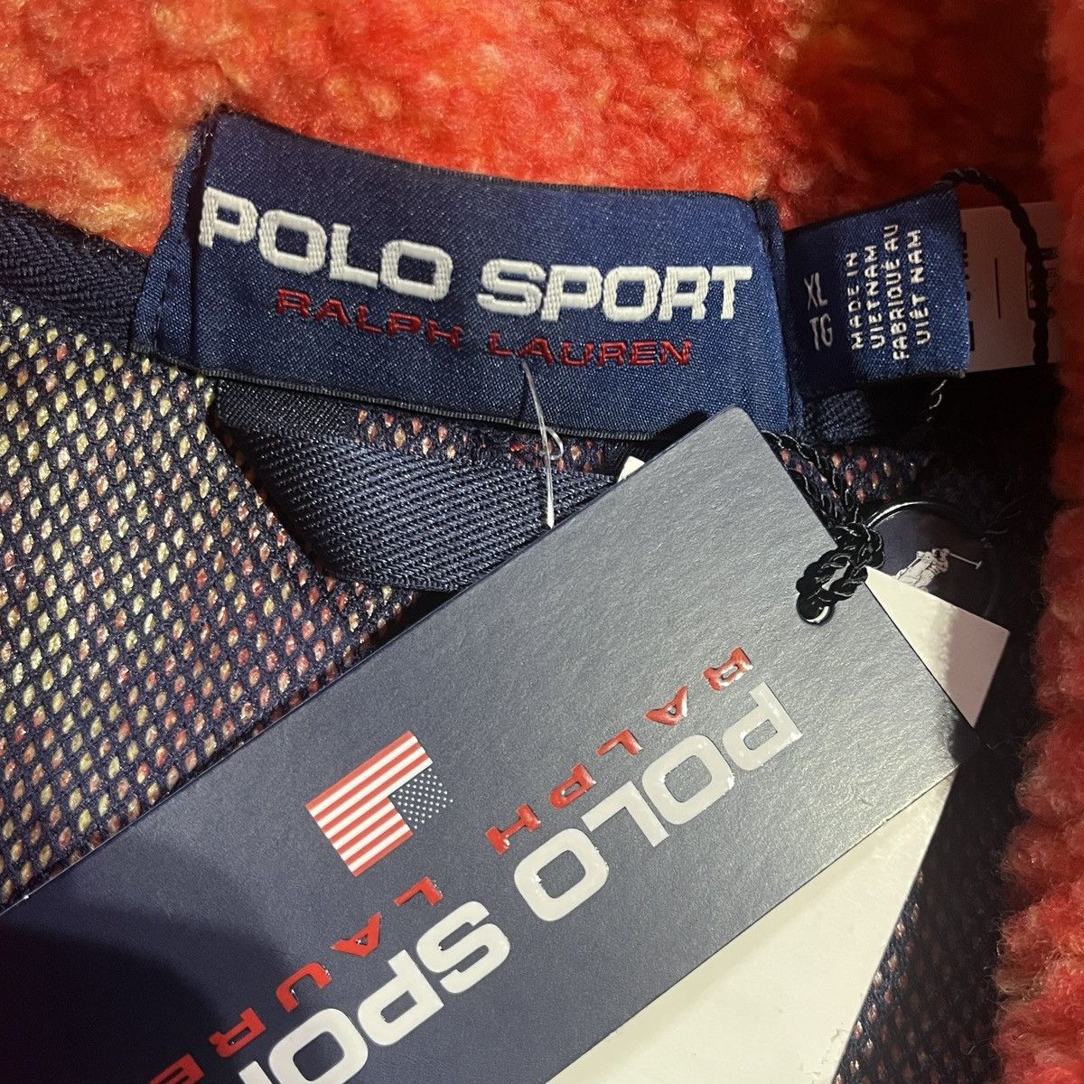 Polo Ralph Lauren Polo Sport Ralph Lauren Ombré Tie Dye Zip Fleece Size US XL / EU 56 / 4 - 4 Thumbnail