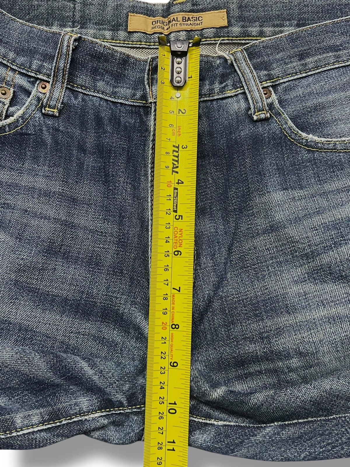 Uniqlo Loose Vintage Uniqlo S-002 Original Basic - Faded Wash Jeans Size US 32 / EU 48 - 16 Thumbnail
