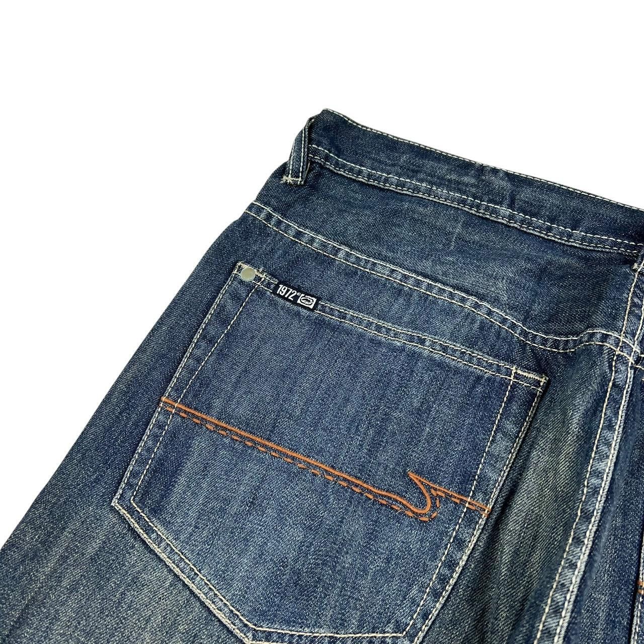 Ecko Unltd. Vintage Ecko Unltd Baggy Embroidered Jeans - Waist: 38” Size US 38 / EU 54 - 4 Thumbnail