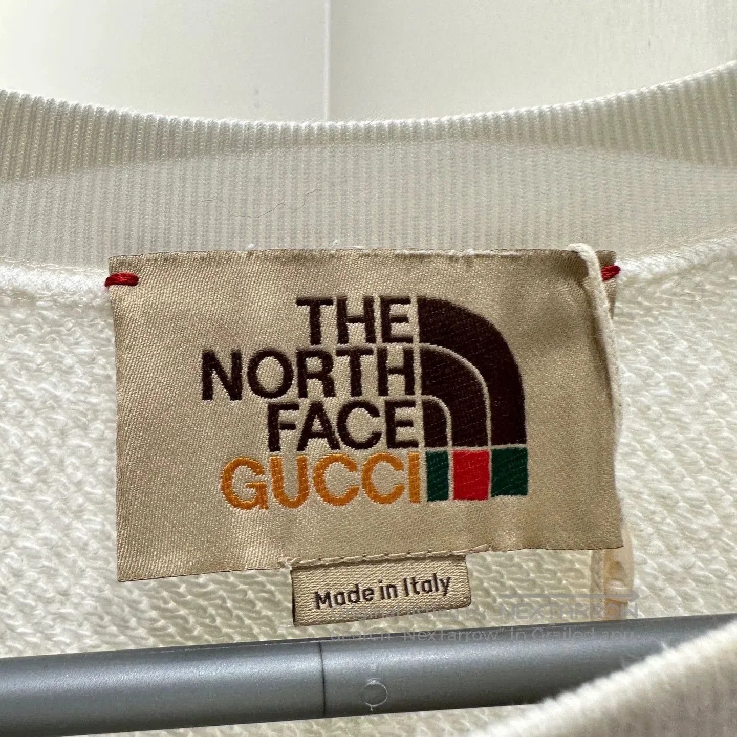 Gucci White Logo Print Long Sleeve Sweatshirt. Size US S / EU 44-46 / 1 - 3 Thumbnail