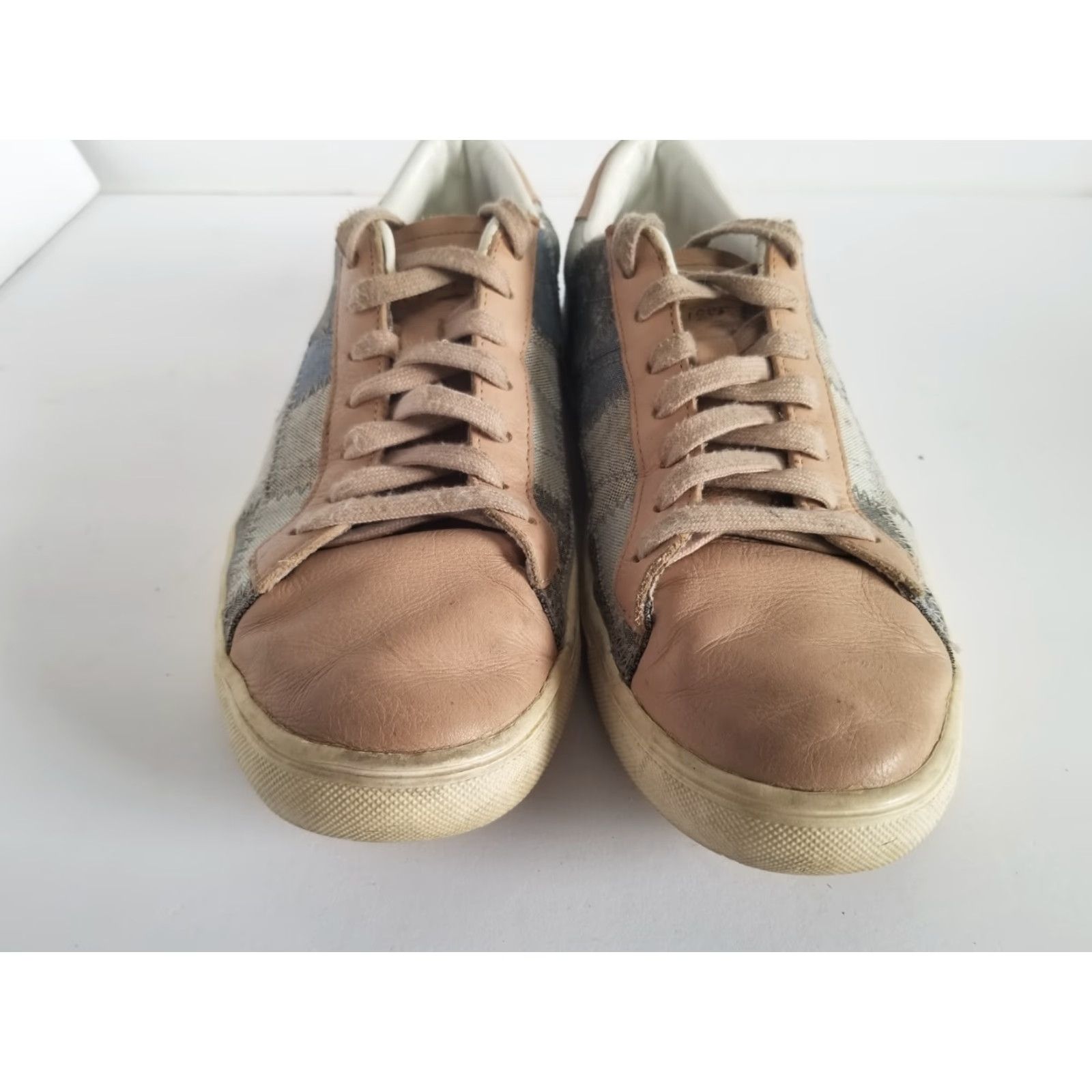 Onitsuka Tiger Onitsuka Tiger Lawnship 2.0 Mens Brown Plaid SAMPLE size 8 Sneaker Athletic Men 2012 Pink Size US 8 / EU 41 - 7 Thumbnail