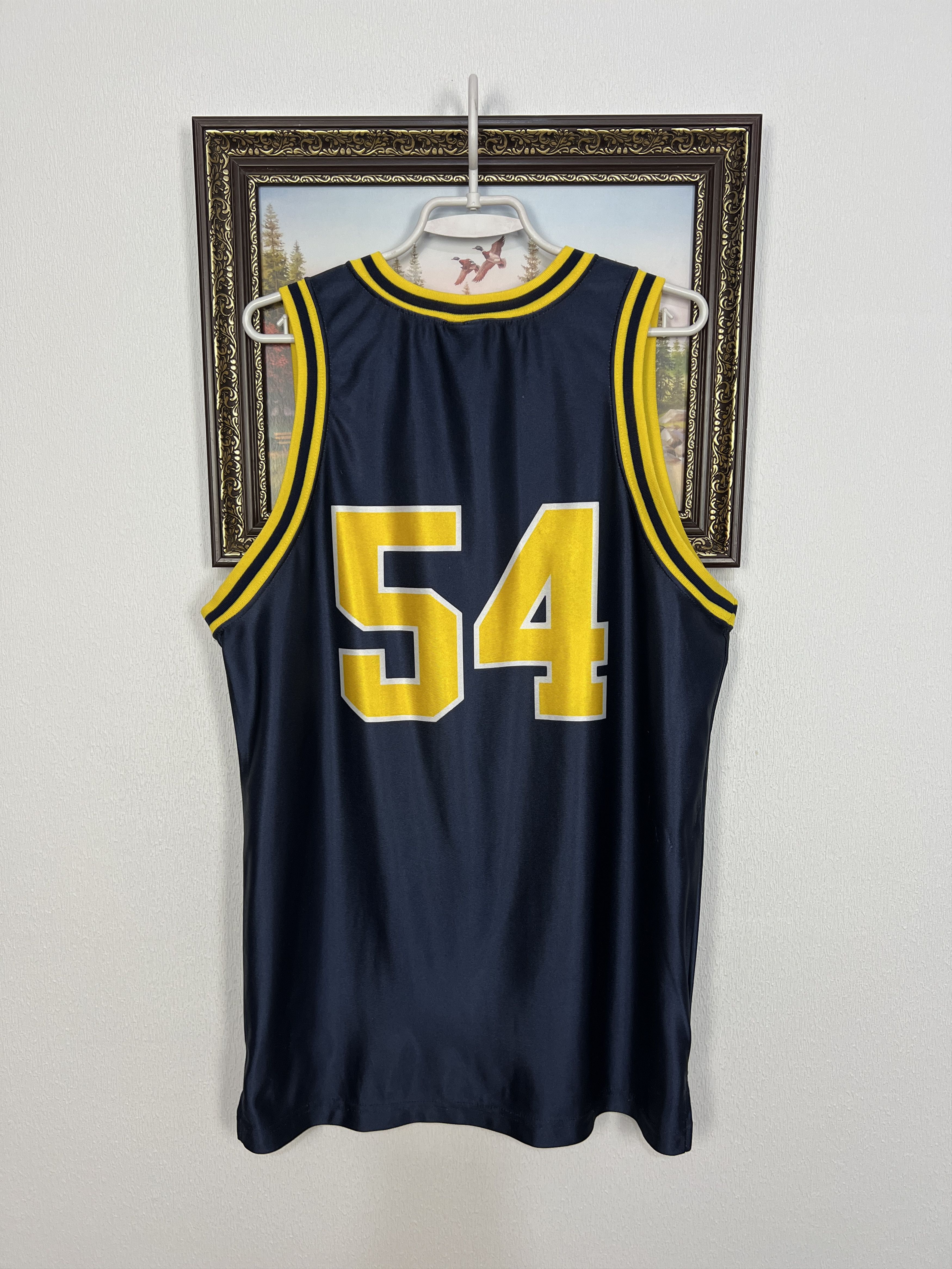 Nike Vintage Michigan Wolverines Jersey #54 NCAA Basketball Shirt Size US M / EU 48-50 / 2 - 9 Thumbnail