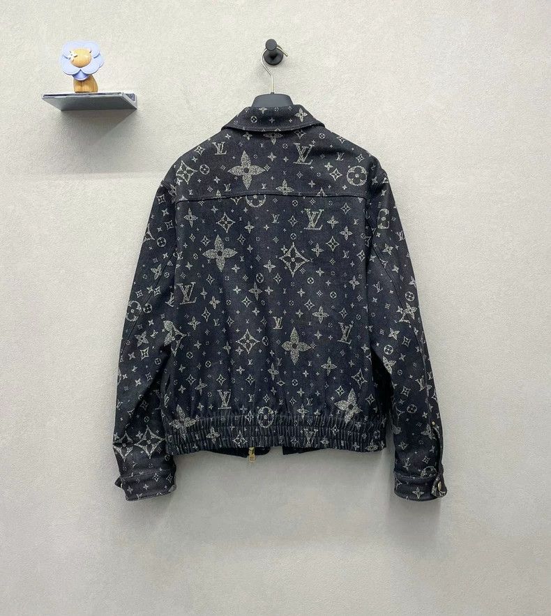 Louis Vuitton Louis Vuitton Black starry sky print denim jacket 2503-Next Size US S / EU 44-46 / 1 - 2 Thumbnail