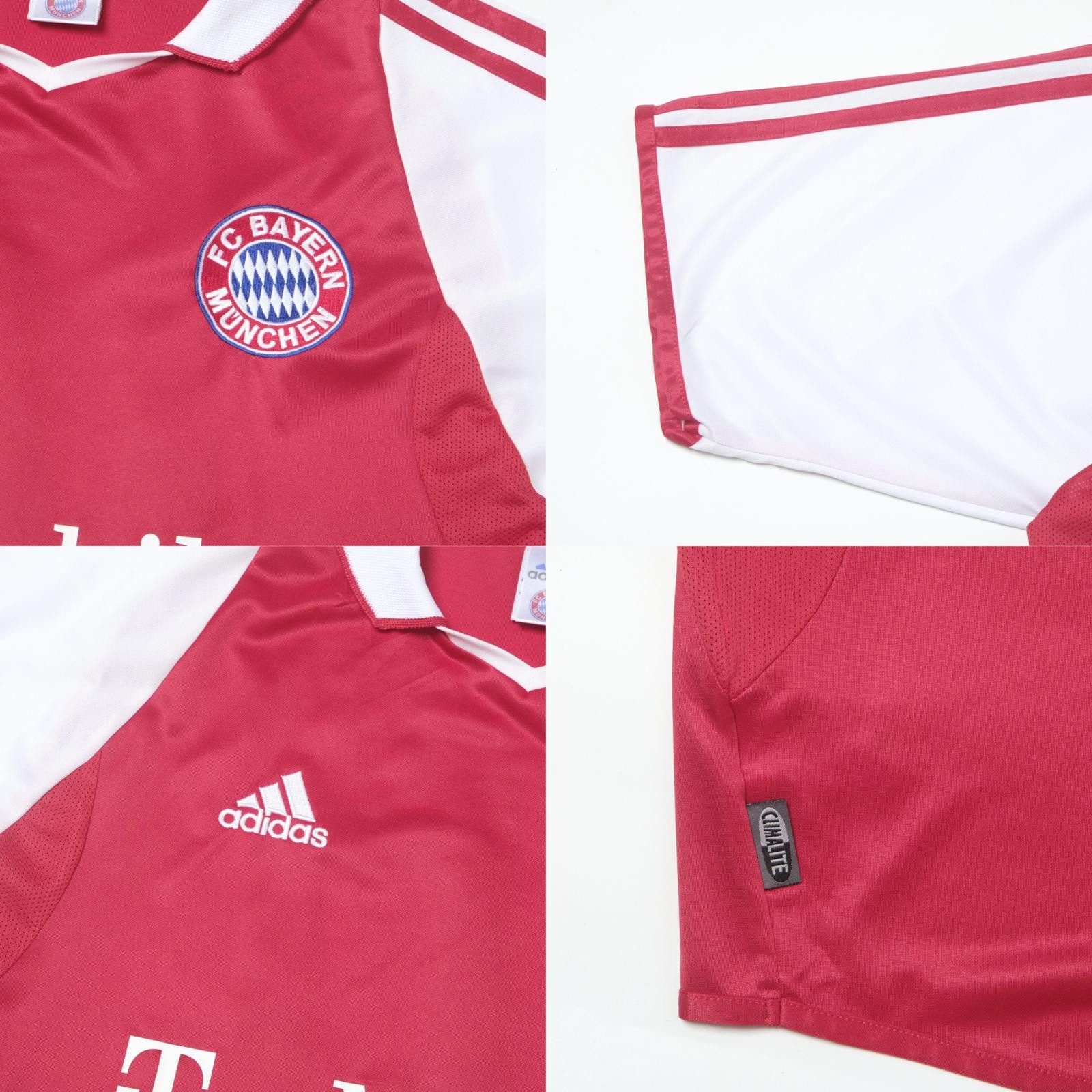 Adidas 2003/04 Bayern Munich Home Shirt Adidas Makaay (L) Size US L / EU 52-54 / 3 - 6 Thumbnail