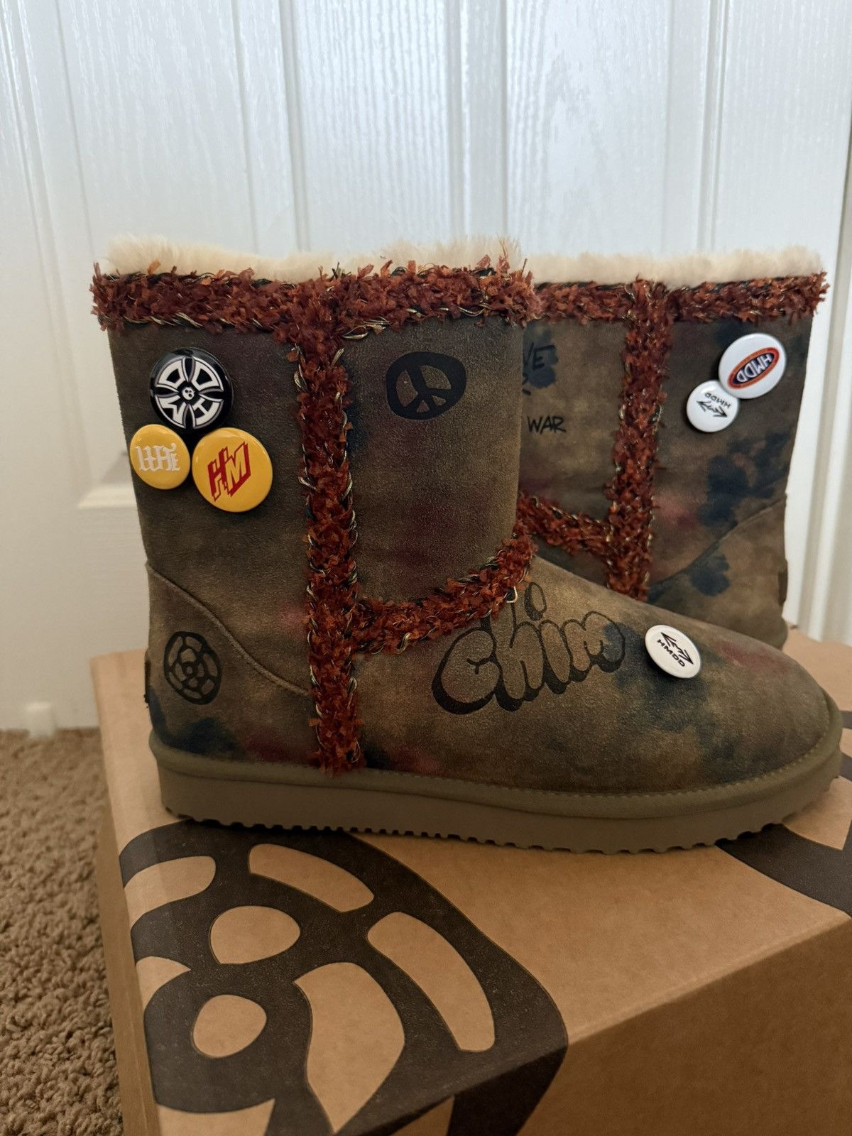HMDD hmdd graffiti boots Size US 5 / EU 37 - 2 Thumbnail