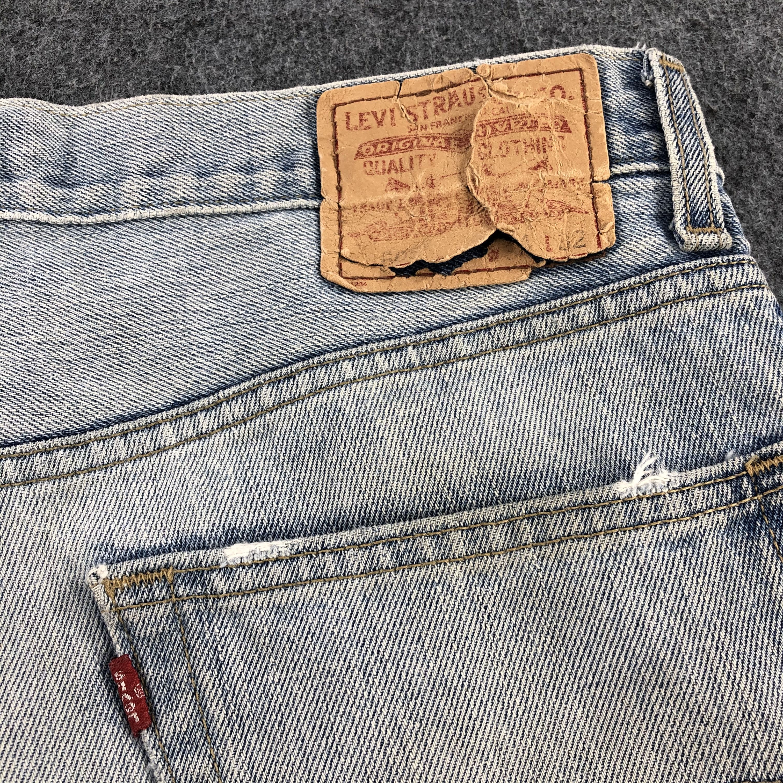 Levi's Vintage Light Wash Levis 505 Jeans-JM1996 Size US 36 / EU 52 - 6 Thumbnail