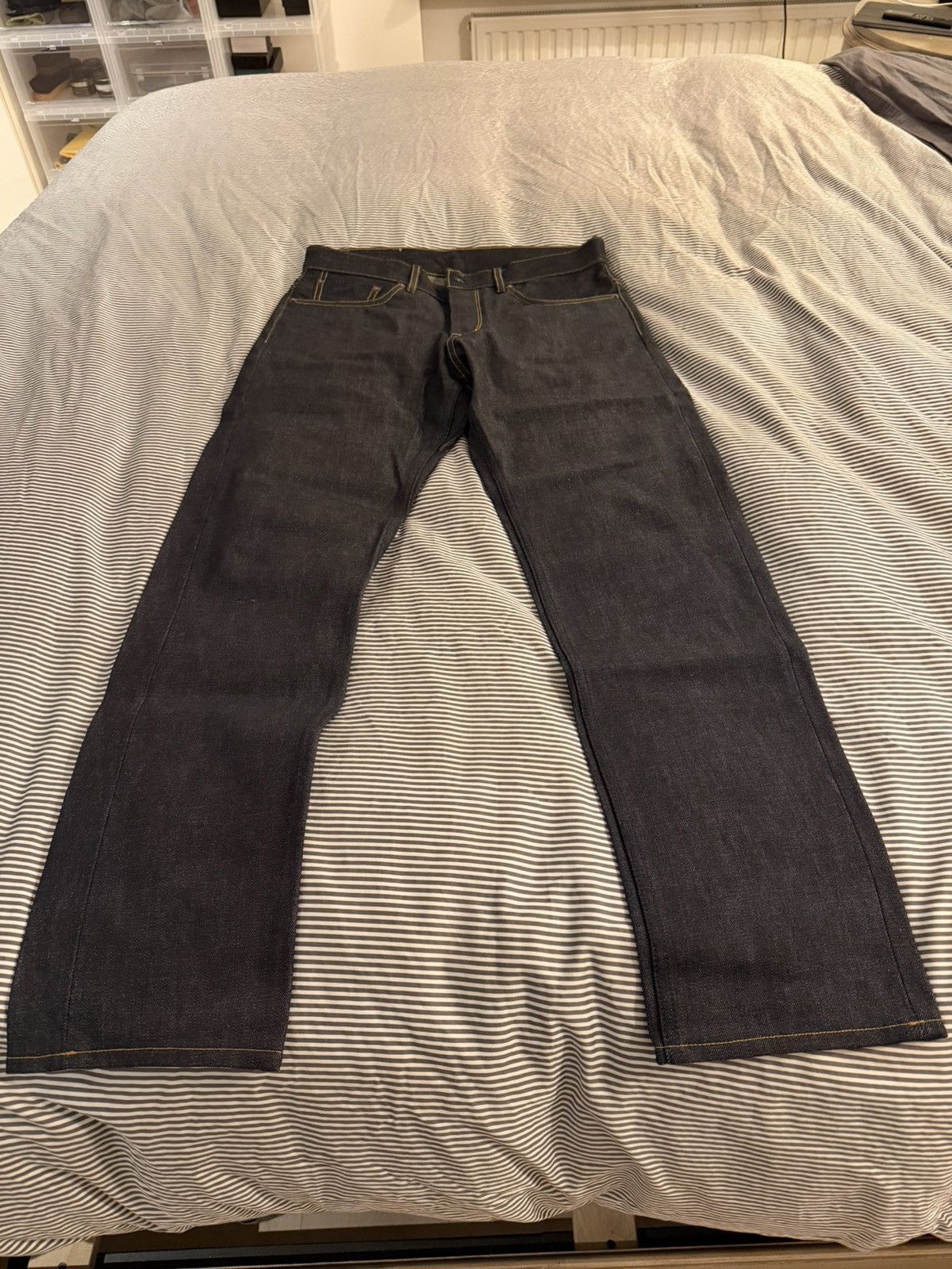 Railcar Fine Goods Railcar raw denim Size US 32 / EU 48 - 4 Thumbnail