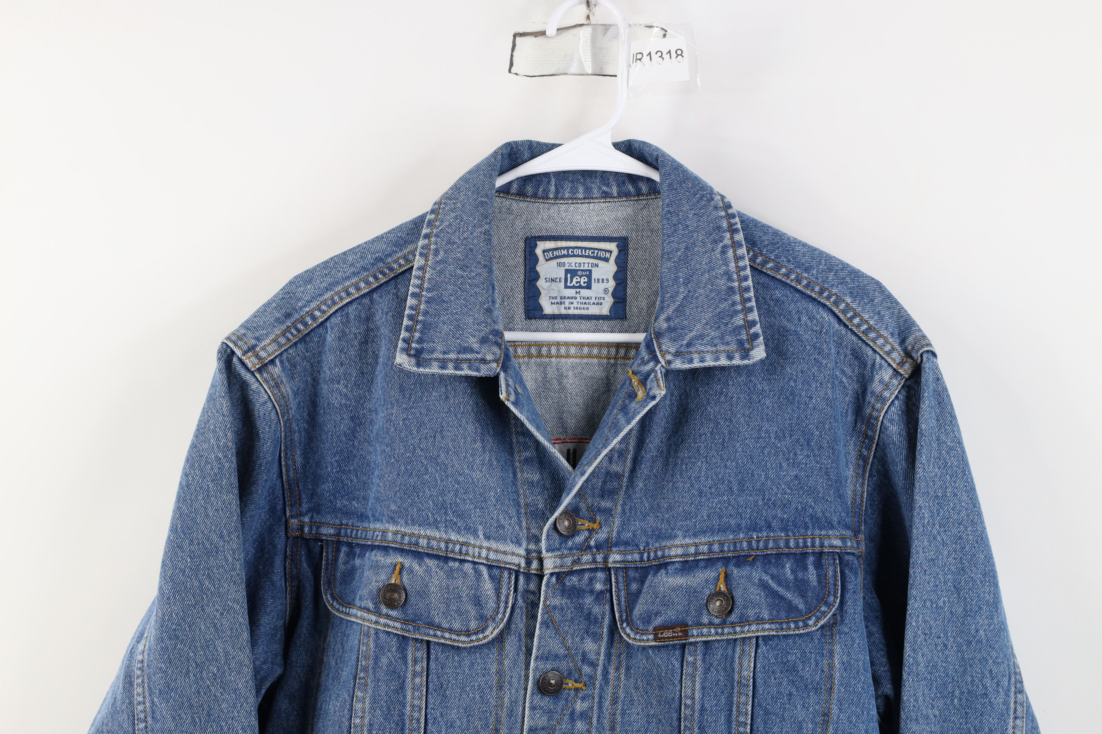 Vintage Vintage 90s Y2K The John Tesh Radio Show Denim Jacket Size US L / EU 52-54 / 3 - 3 Thumbnail