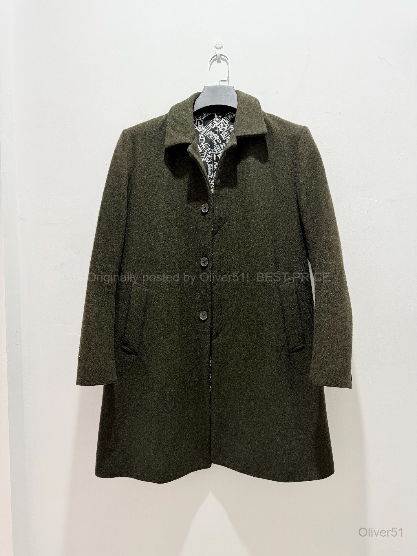 Number (N)ine Number (N)ine × Studious Musical Note Wool BFAJKKZG | Grailed
