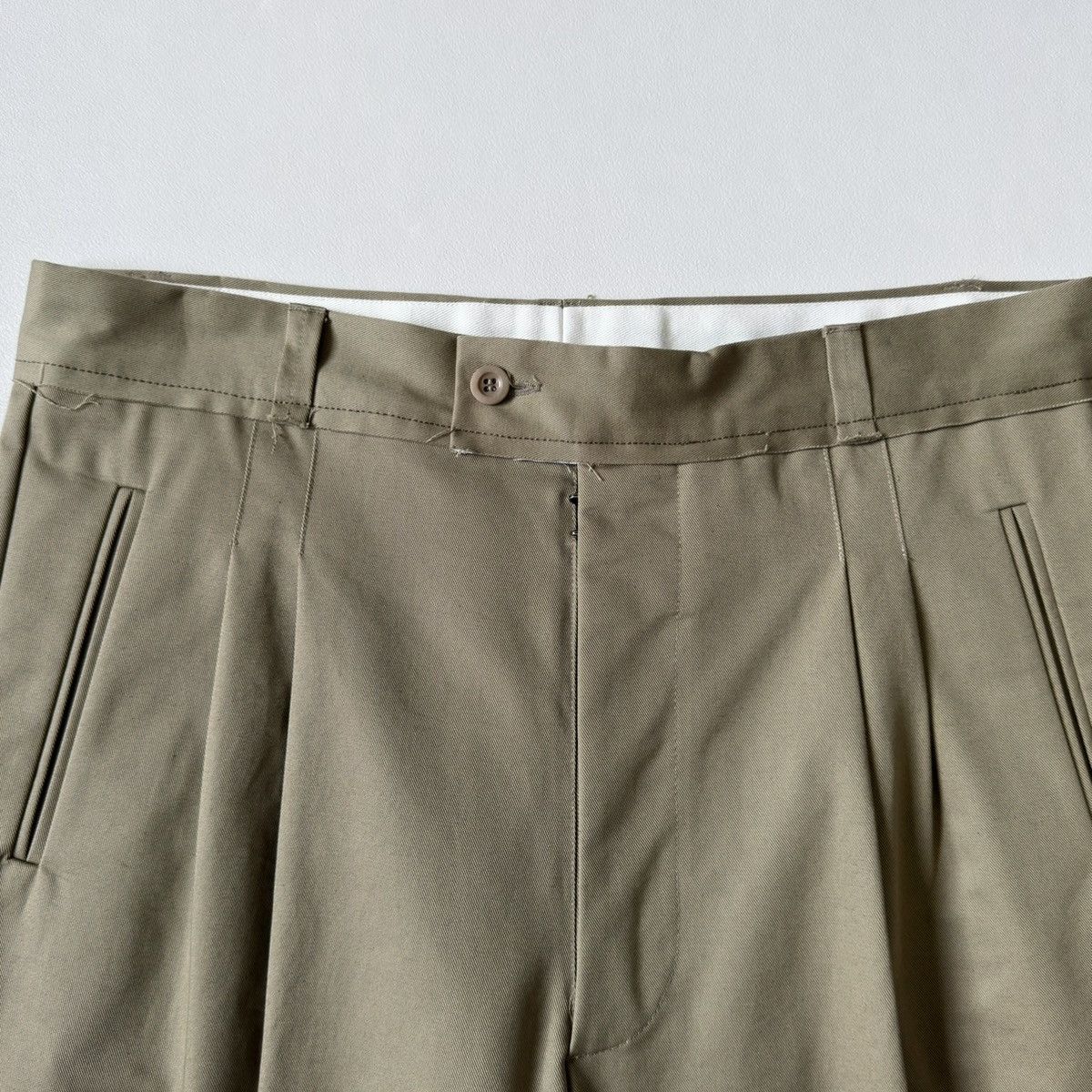 Maison Margiela S/S 22 ‘Reworked Waist Band’ Wide Leg Pants Size US 32 / EU 48 - 11 Thumbnail