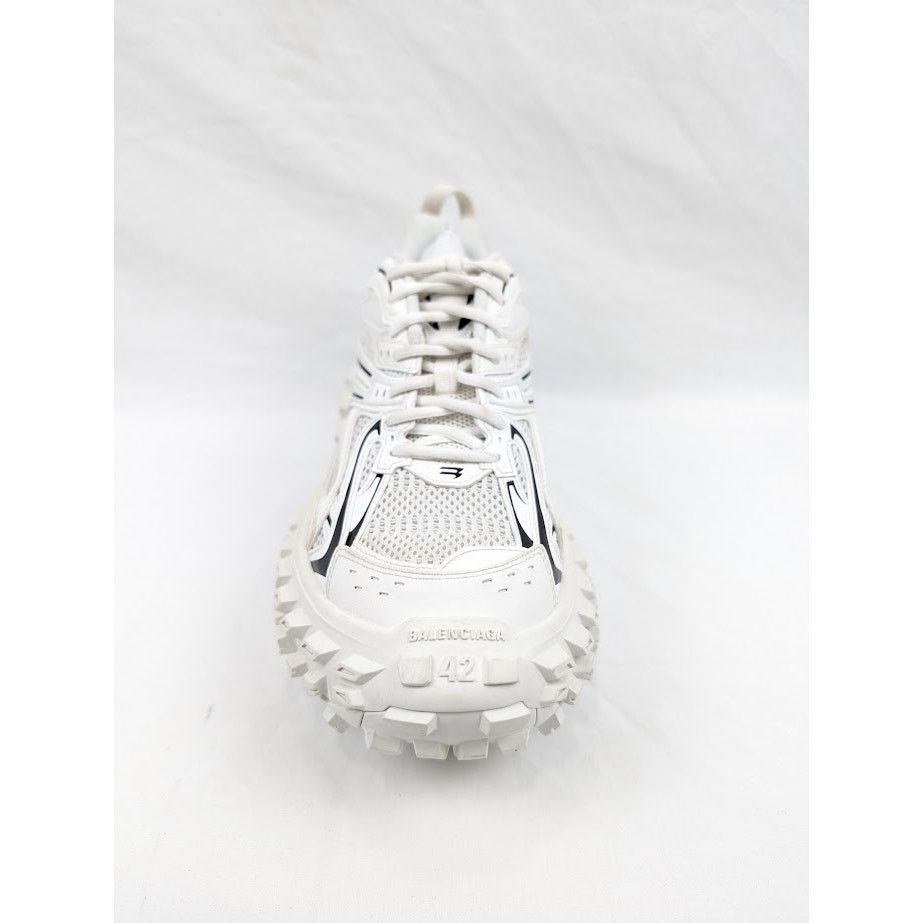 Balenciaga o1rshd1 Bouncer/Contrast Sneakers in Eggshell/Black Size US 9 / EU 42 - 6 Thumbnail