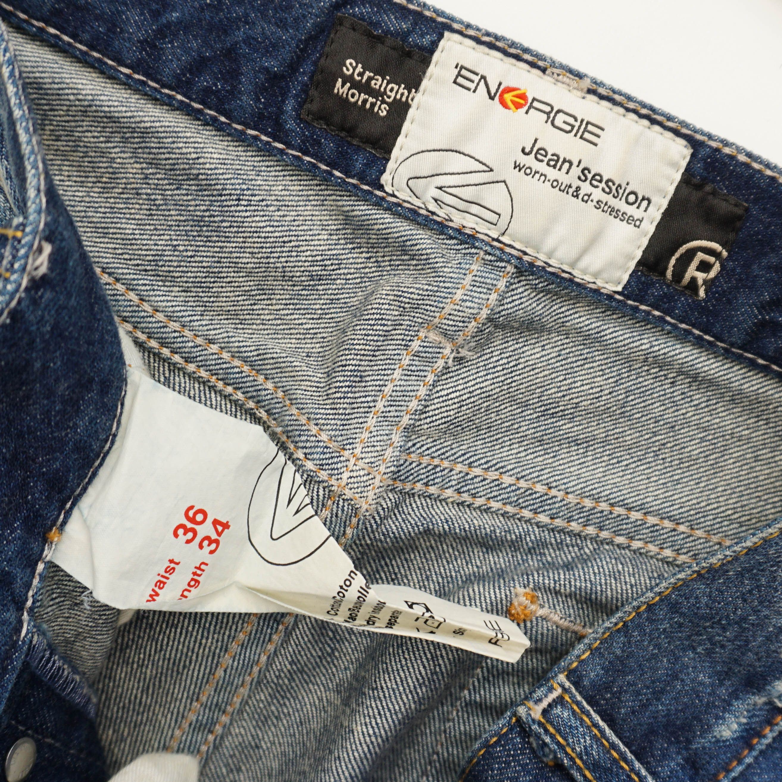 Energie ENERGIE Y2K Washed Vintage Jeans Size US 36 / EU 52 - 5 Thumbnail