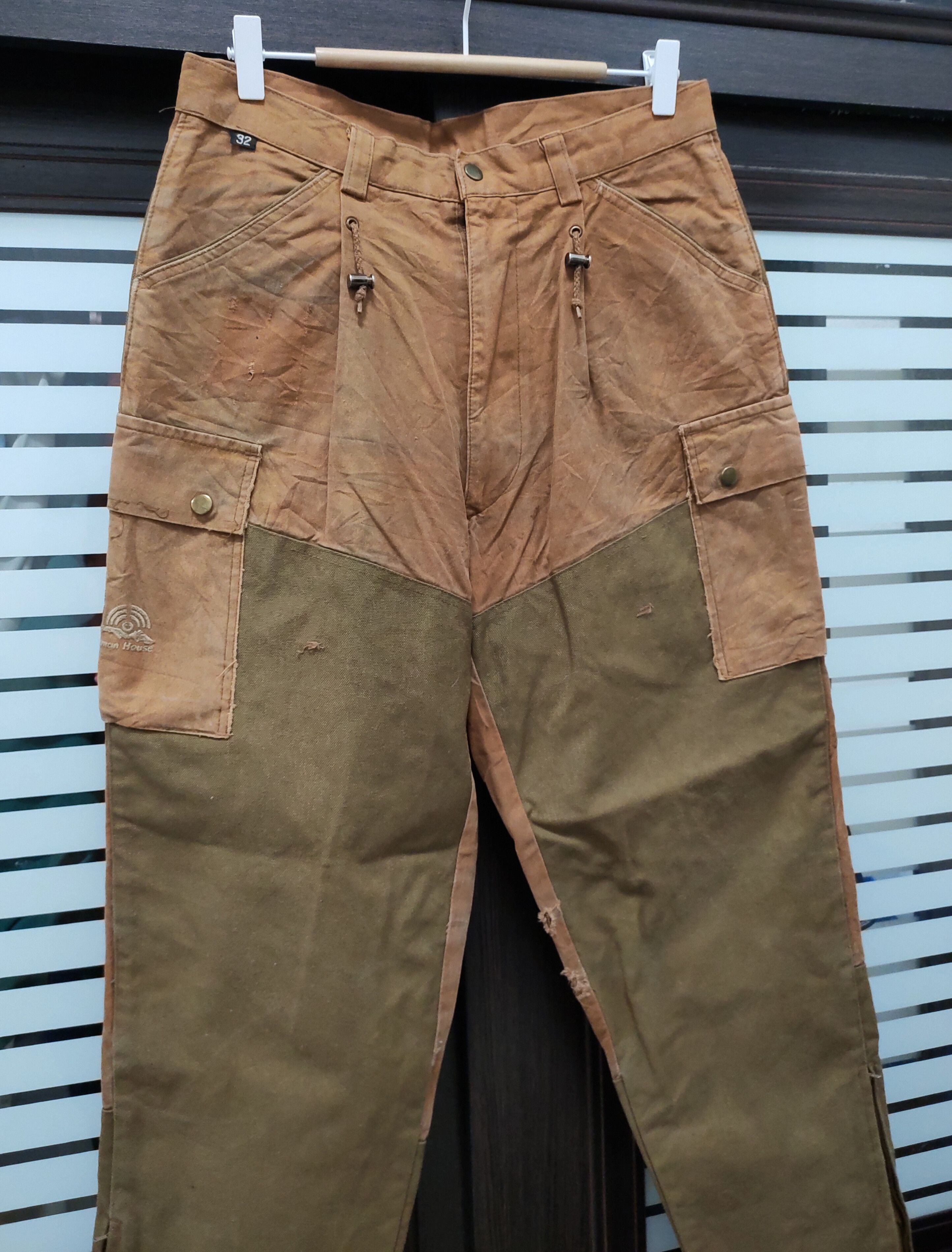 Vintage 💥 Distressed Marksman House Hunting Pants💥 Size US 31 - 6 Thumbnail