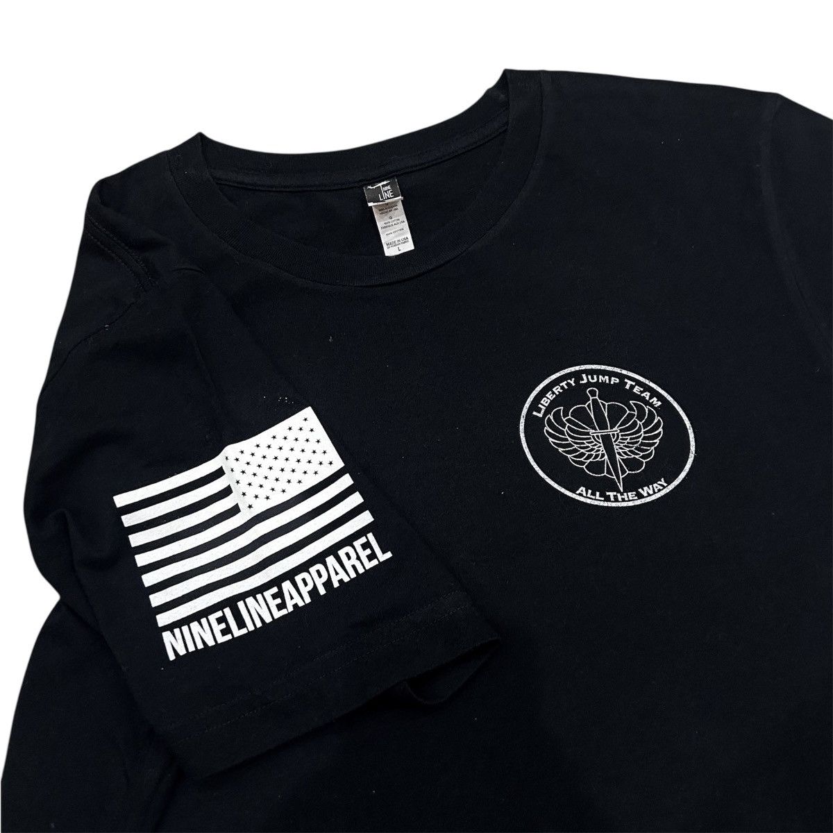 Other Army USA Military Liberty Jump Team War Graphic Tshirt Size US L / EU 52-54 / 3 - 4 Thumbnail
