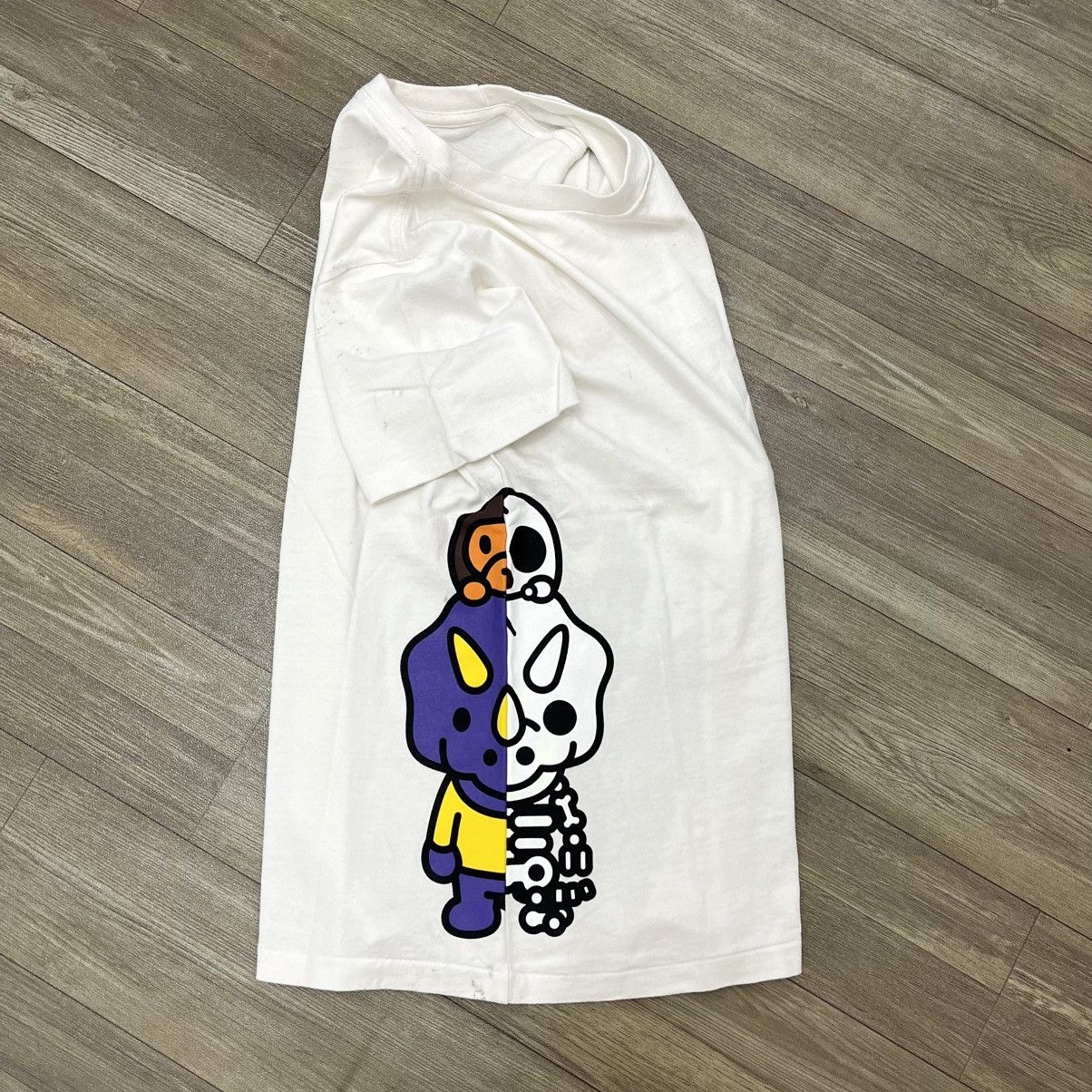 Bape Vintage A Bathing Ape Dinosaurs Cartoon Bape Tshirt Size S / US 4 / IT 40 - 14 Thumbnail