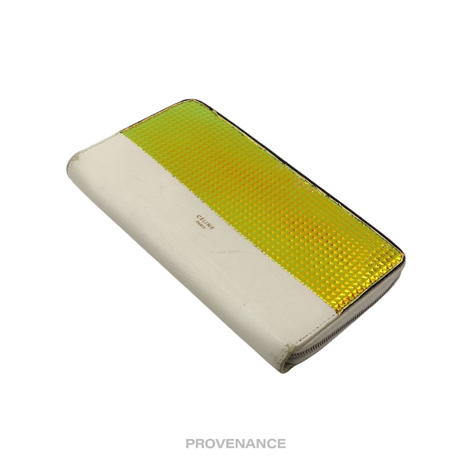 Celine 🔴 Celine Multifunction Zip Long Wallet - Iridescent Prism Size ONE SIZE - 4 Thumbnail