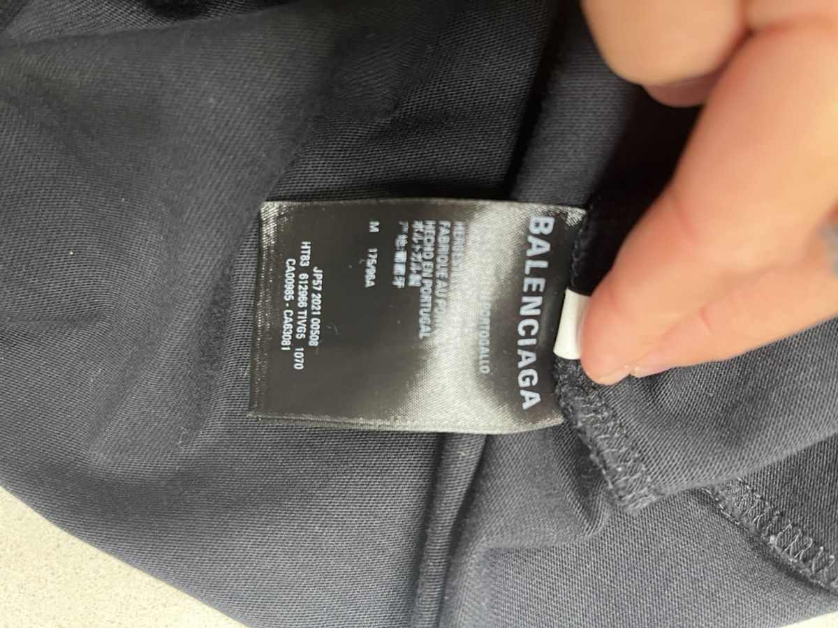 Balenciaga Balenciaga back large fit t shirt Size US M / EU 48-50 / 2 - 4 Thumbnail