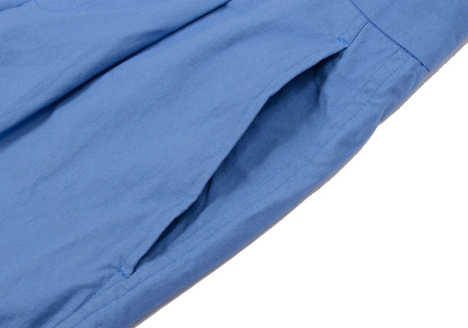 Junya Watanabe Pink Cotton Double Hem Shorts in Blue, Size M Size US 38 / EU 54 - 3 Thumbnail