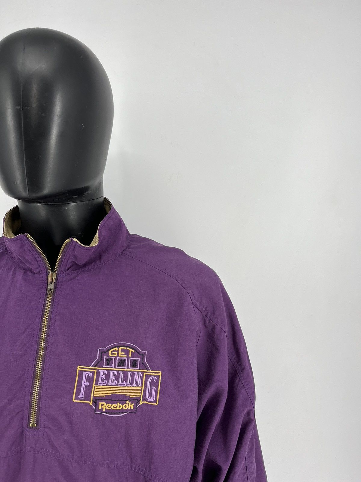 Reebok × Vintage Rare Vintage 90s Reebok Exclusive Get Feeling Jacket Size US XL / EU 56 / 4 - 6 Thumbnail