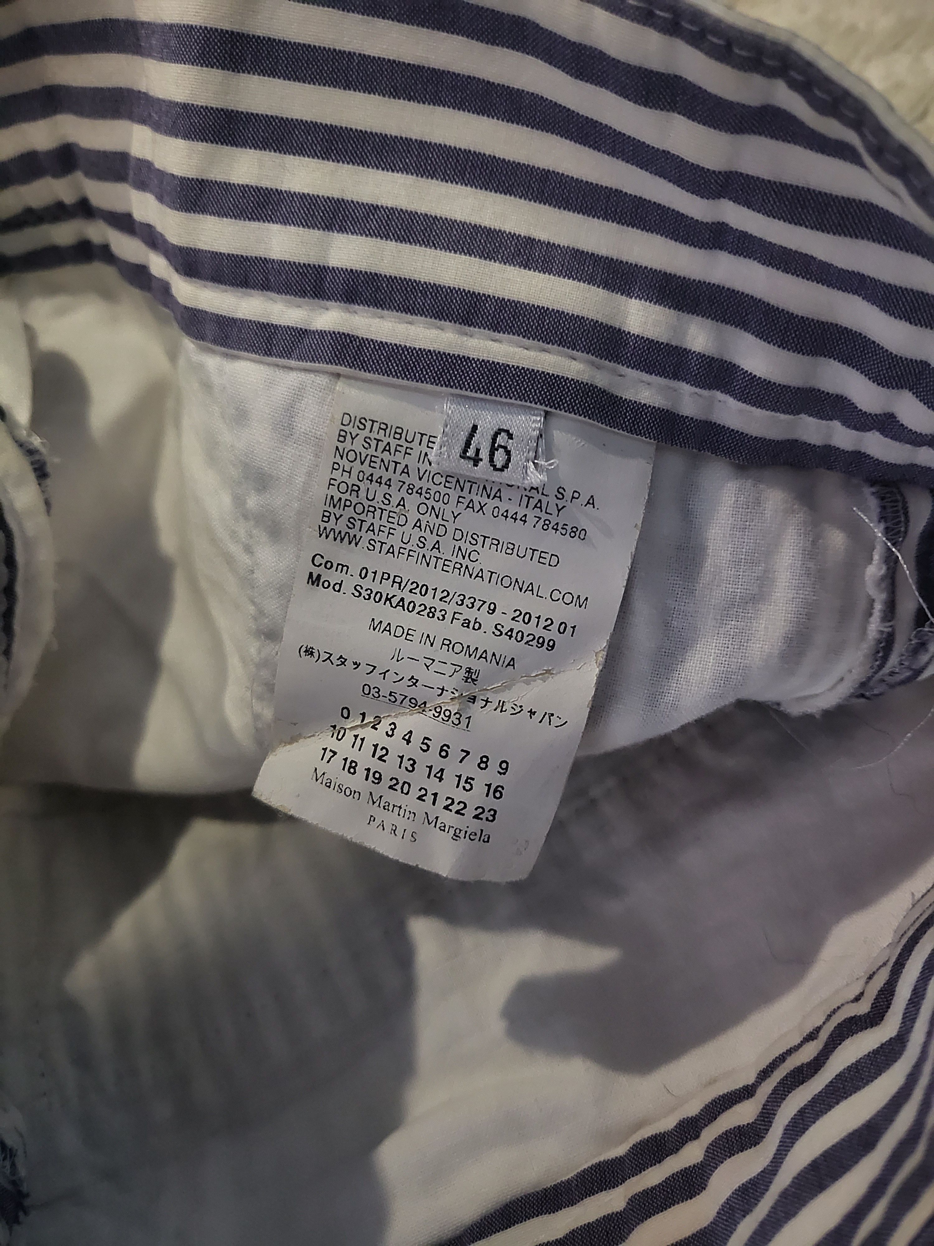 Maison Margiela 2012 margiela sailor trousers Size US 30 / EU 46 - 4 Thumbnail