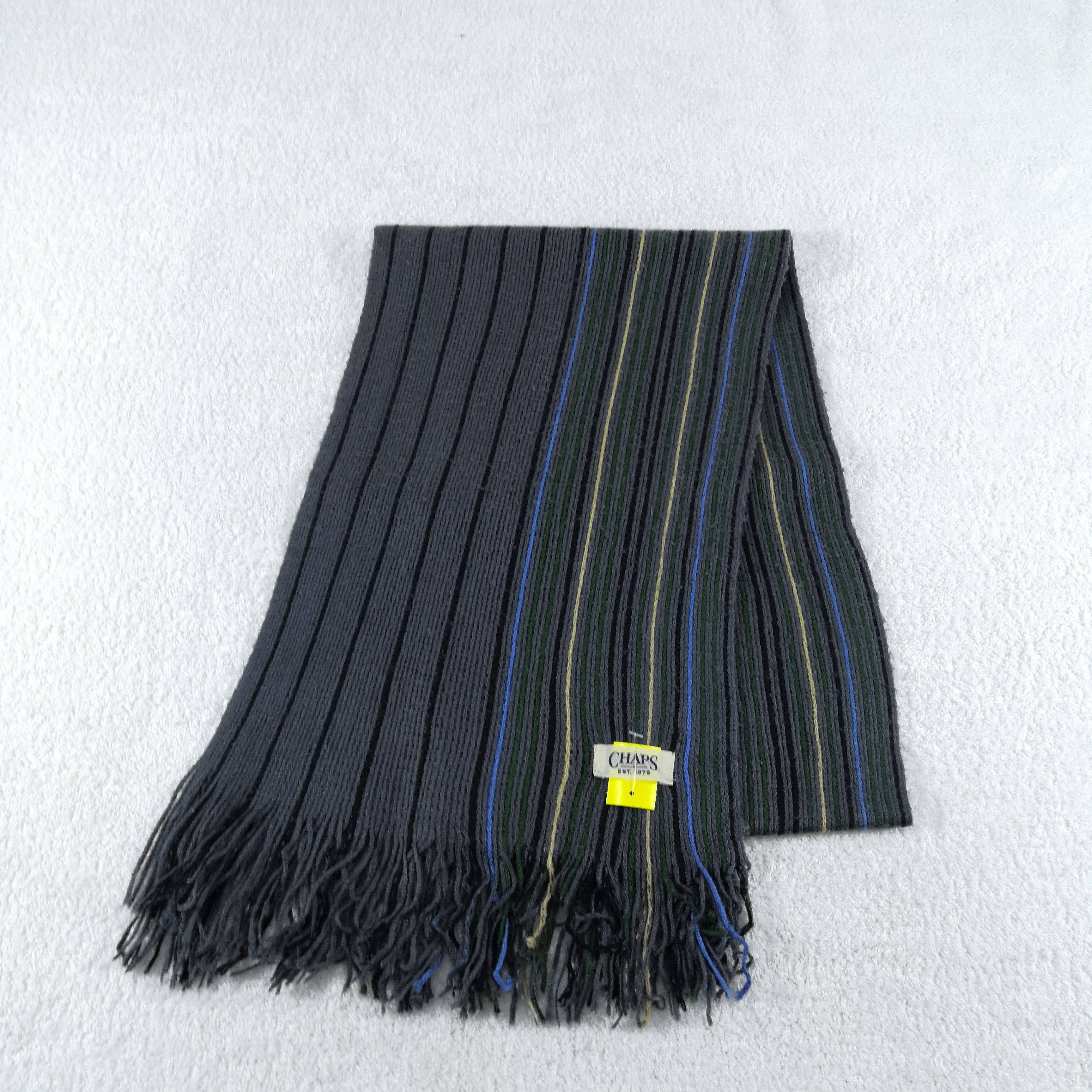 Chaps Vintage Chaps Scarf Muffler Wool Cashmere Scarves Size ONE SIZE - 3 Thumbnail